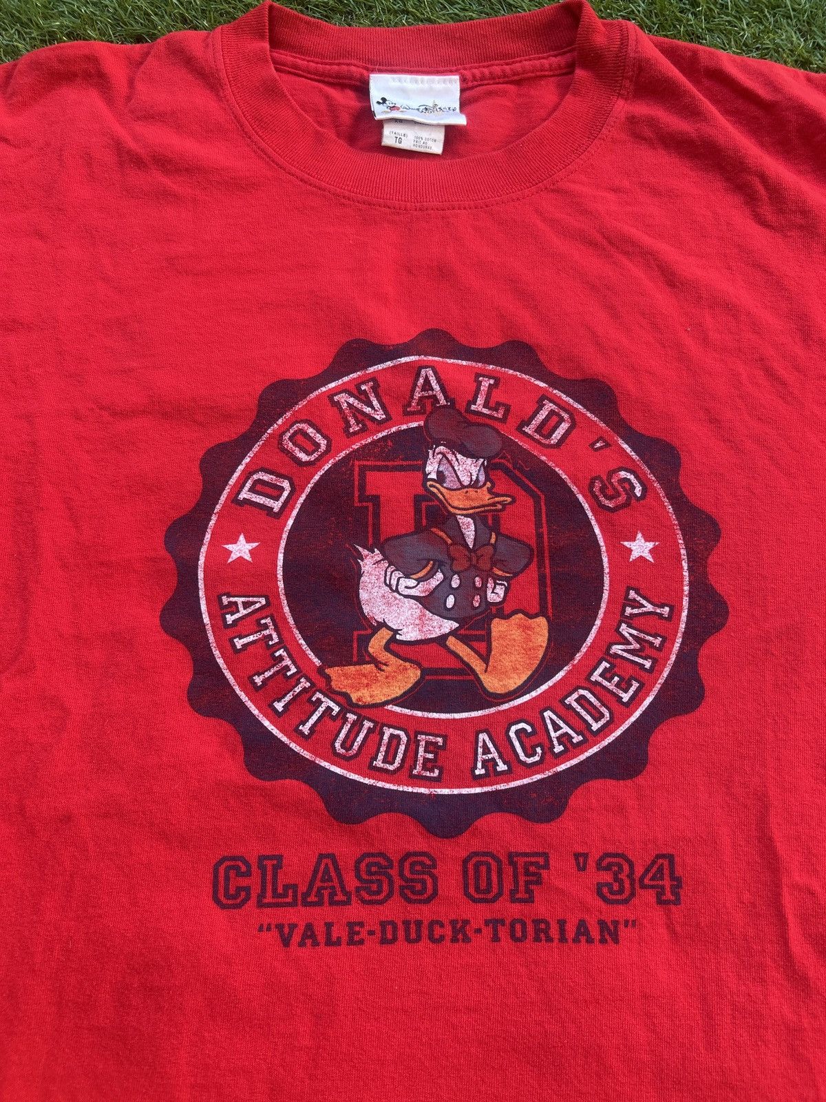Disney intage 90s 00s Disney Donald Duck T Shirt Size US XXL / EU 58 / 5 - 2 Thumbnail