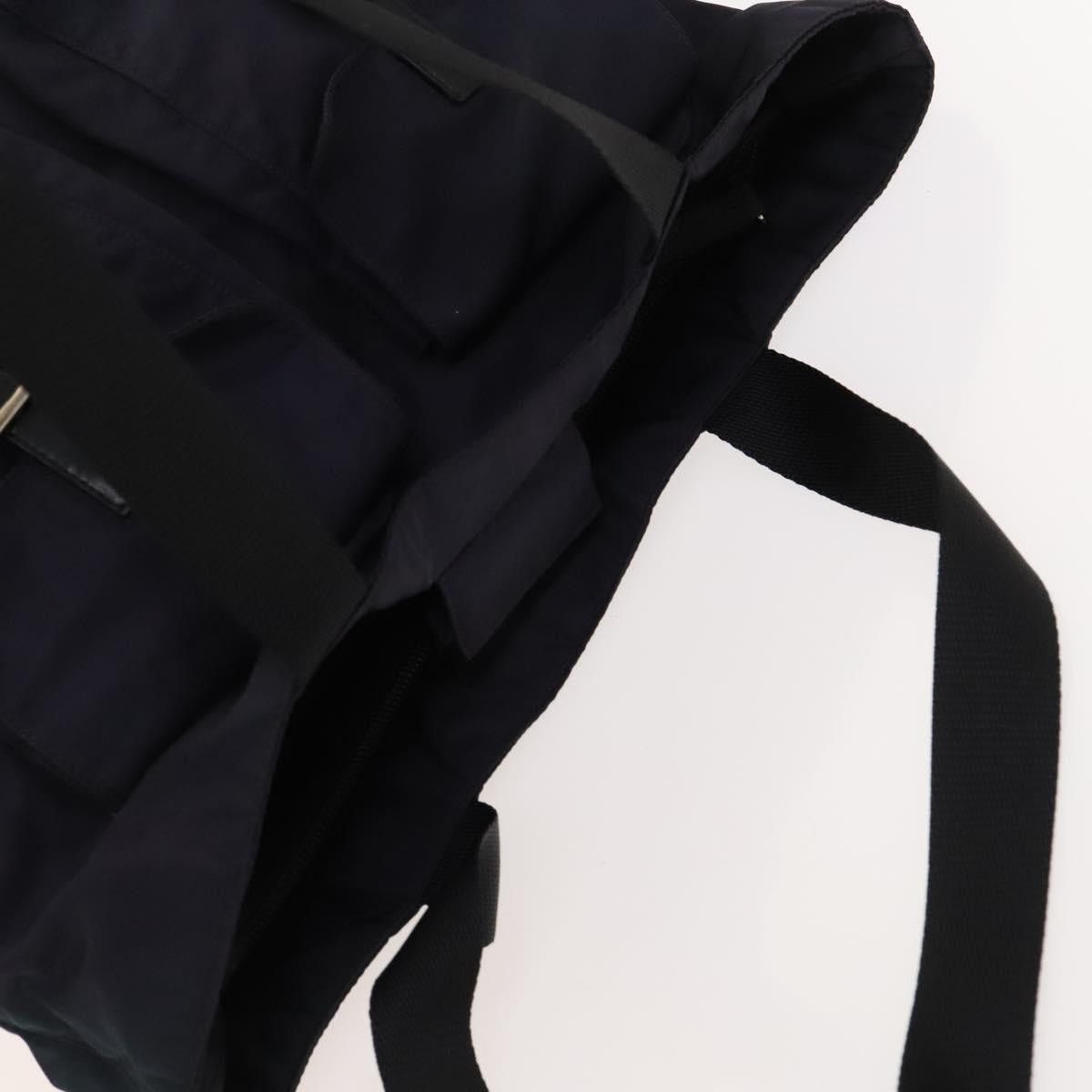 Prada PRADA Tote Bag Nylon Navy Silver Size ONE SIZE - 6 Thumbnail