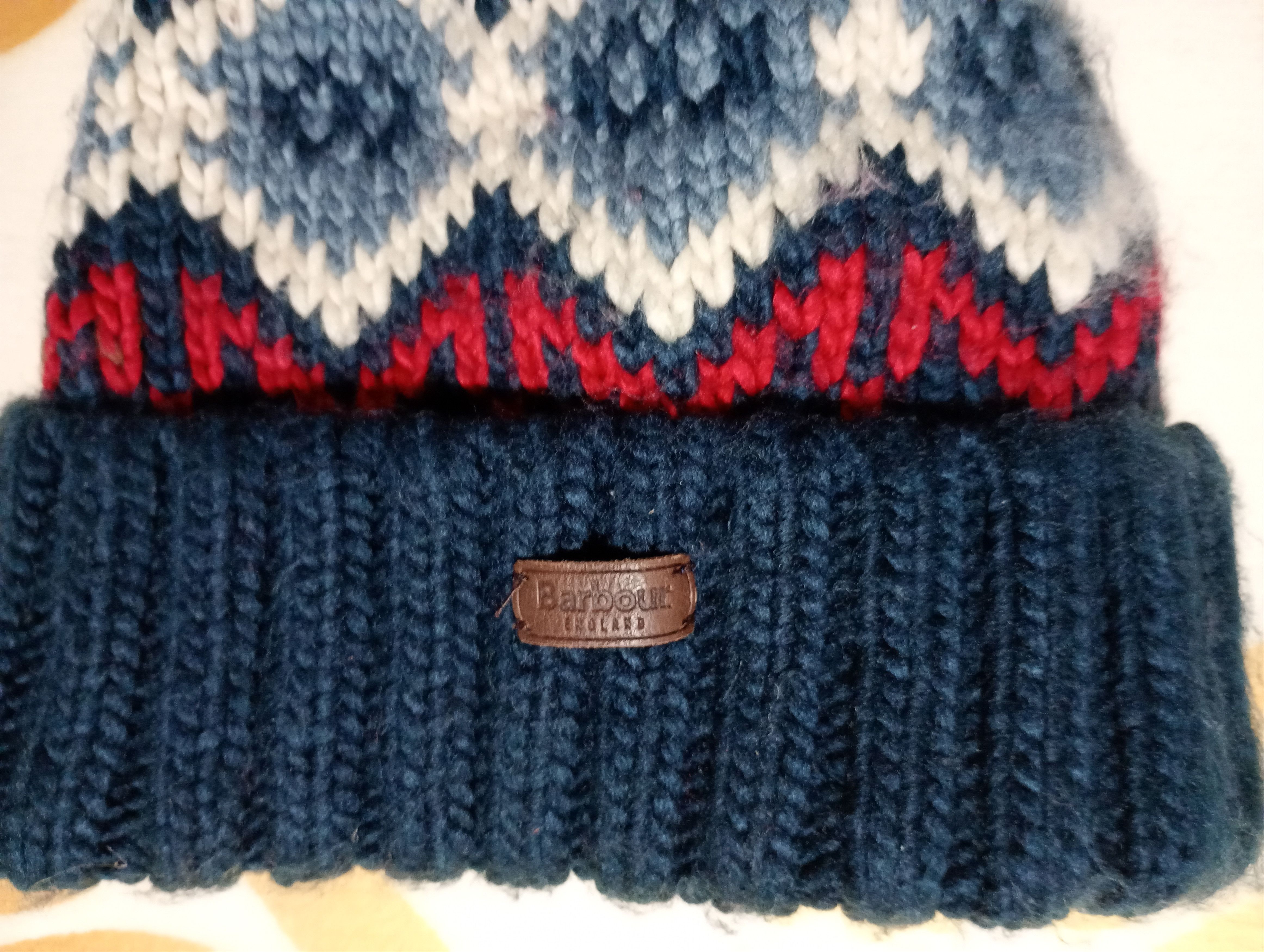 Barbour BARBOUR CASE FAIRSLE BEANIE Size ONE SIZE - 3 Thumbnail