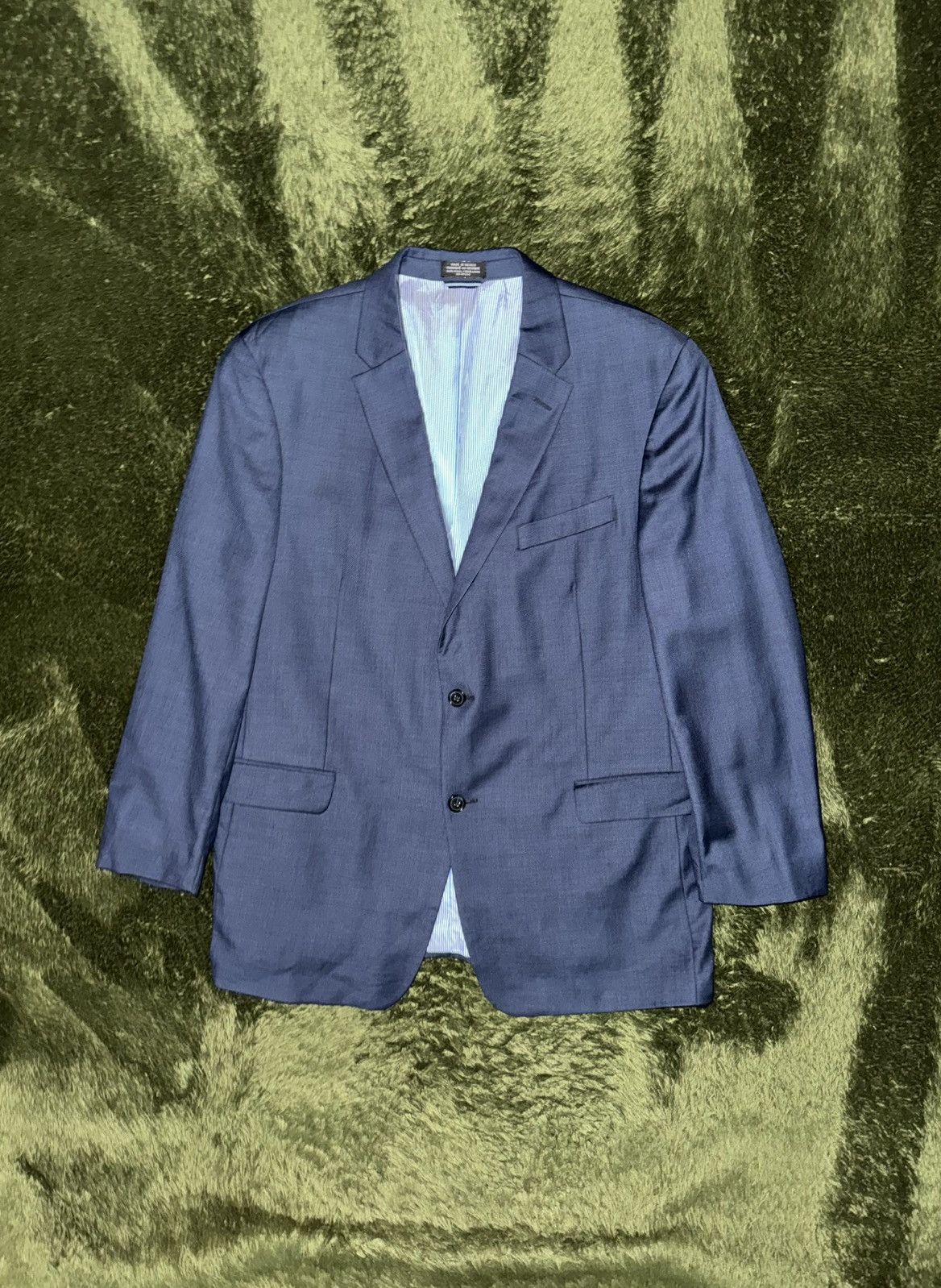 Tommy Hilfiger [44R] Tommy Hilfiger USA Worsted Wool Blazer Jacket Size US L / EU 52-54 / 3 - 1 Thumbnail