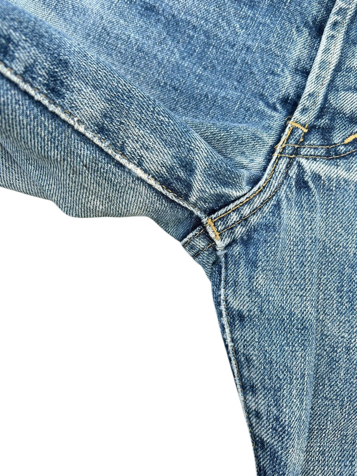 Kapital Thrashed Vintage Levis Big E Selvedge Denim Jeans Size US 29 - 7 Thumbnail
