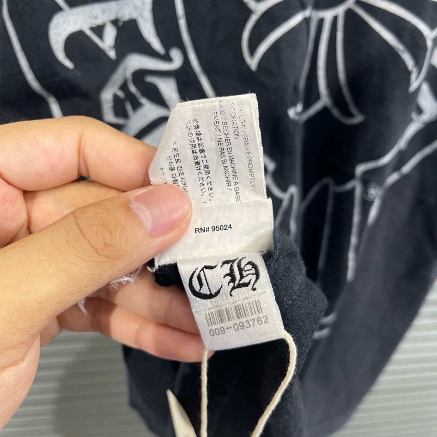 Chrome Hearts CH Classic Broken Horseshoe Print SS Tee L Size US L / EU 52-54 / 3 - 7 Thumbnail