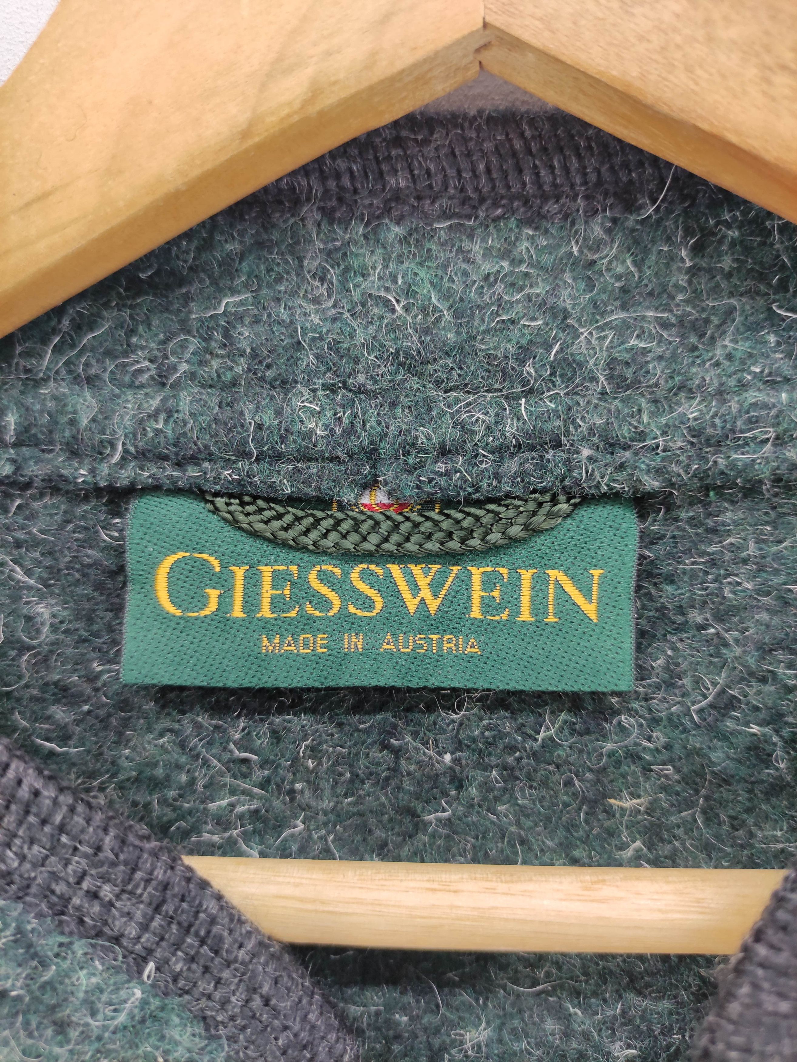 GIESSWEIN Vintage Giesswein Wool Jacket Green Size US L / EU 52-54 / 3 - 5 Thumbnail