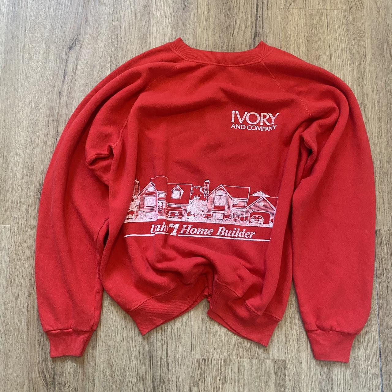 Hanes 90s Boxy Sweatshirt Hanes Home Builder Retro Size US S / EU 44-46 / 1 - 1 Thumbnail