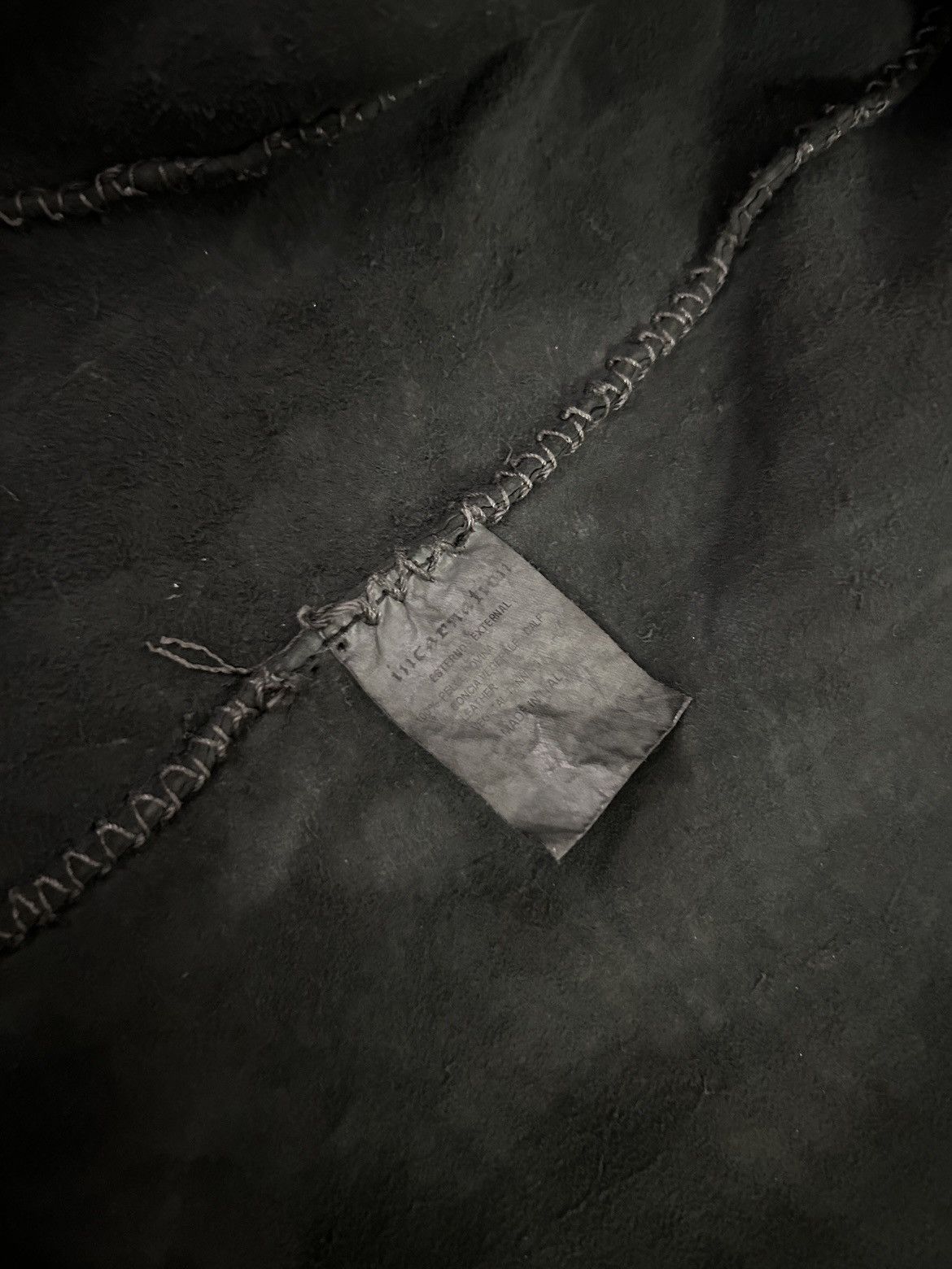 Incarnation Incarnation Zipper Sleeve Leather Jacket Size US S / EU 44-46 / 1 - 20 Thumbnail