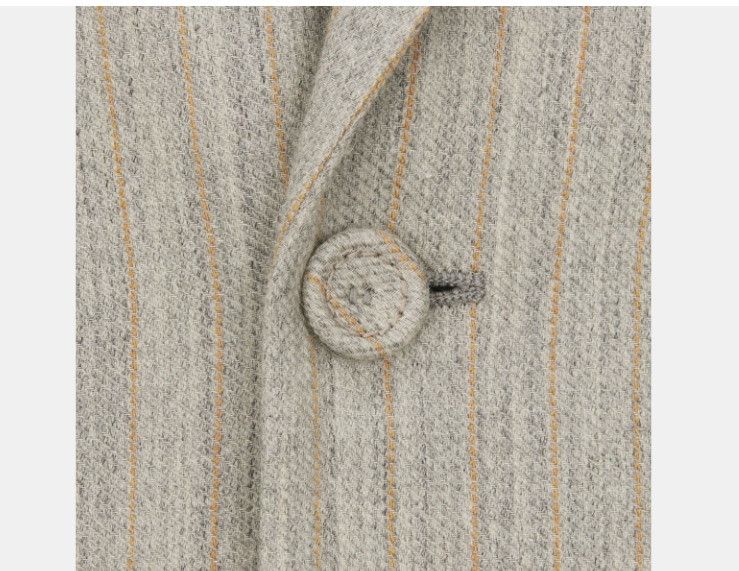 Dior o1w1db11224 Two-Button Bar Jacket in Grey Size US M / EU 48-50 / 2 - 3 Thumbnail
