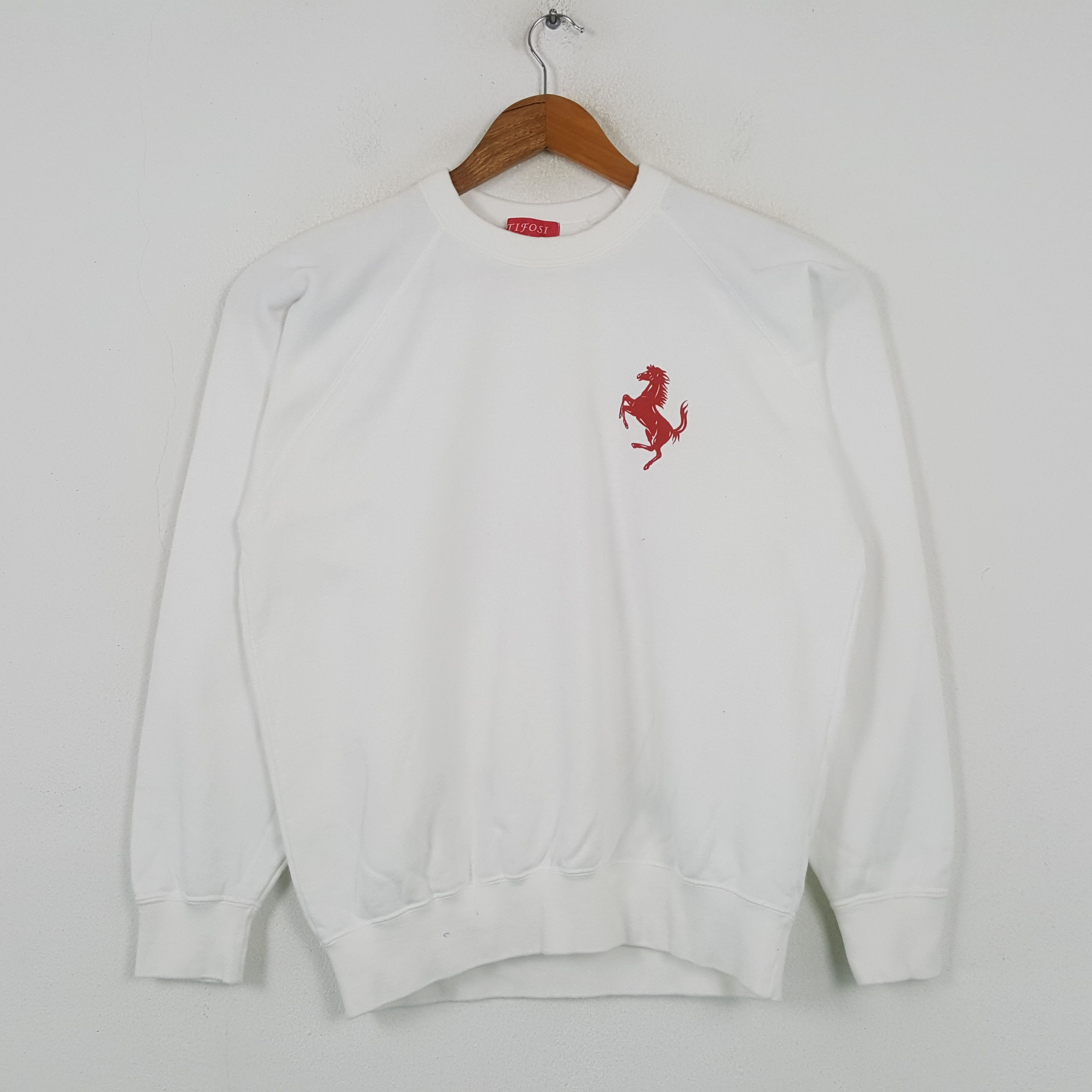 Ferrari × Vintage Vintage ENZO FERRARI 1898-1988 F1 Racing Sweatshirt C292N26 Size US M / EU 48-50 / 2 - 3 Thumbnail