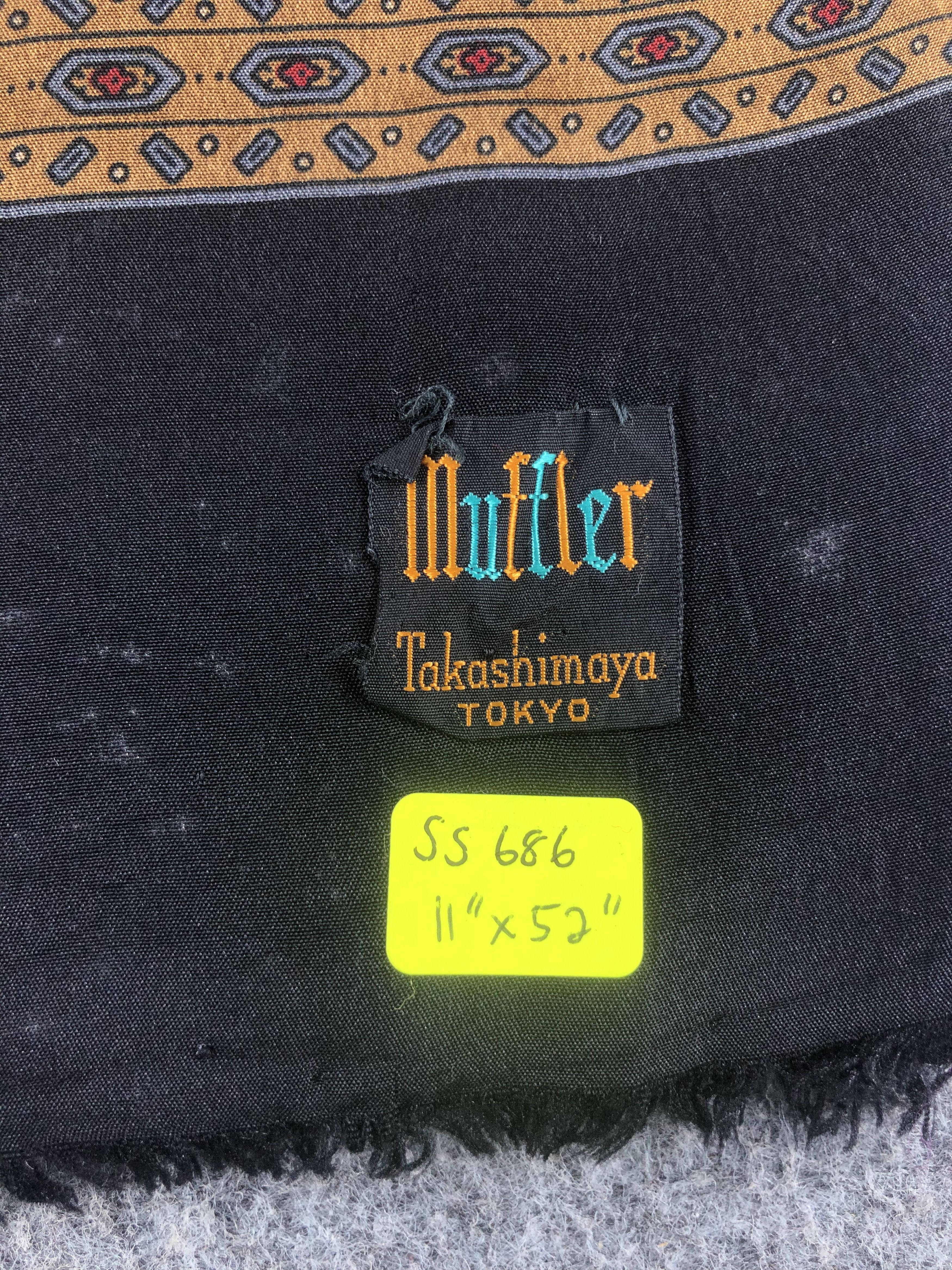 Japanese Brand Takashimaya Scarf / Muffler / Neckwear Size ONE SIZE - 3 Thumbnail