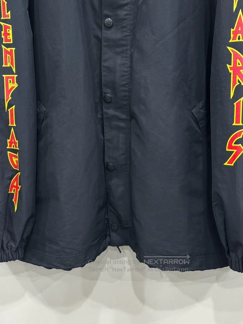 Balenciaga Balenciaga Zip-up hooded windbreaker with lightning logo Size US S / EU 44-46 / 1 - 4 Thumbnail