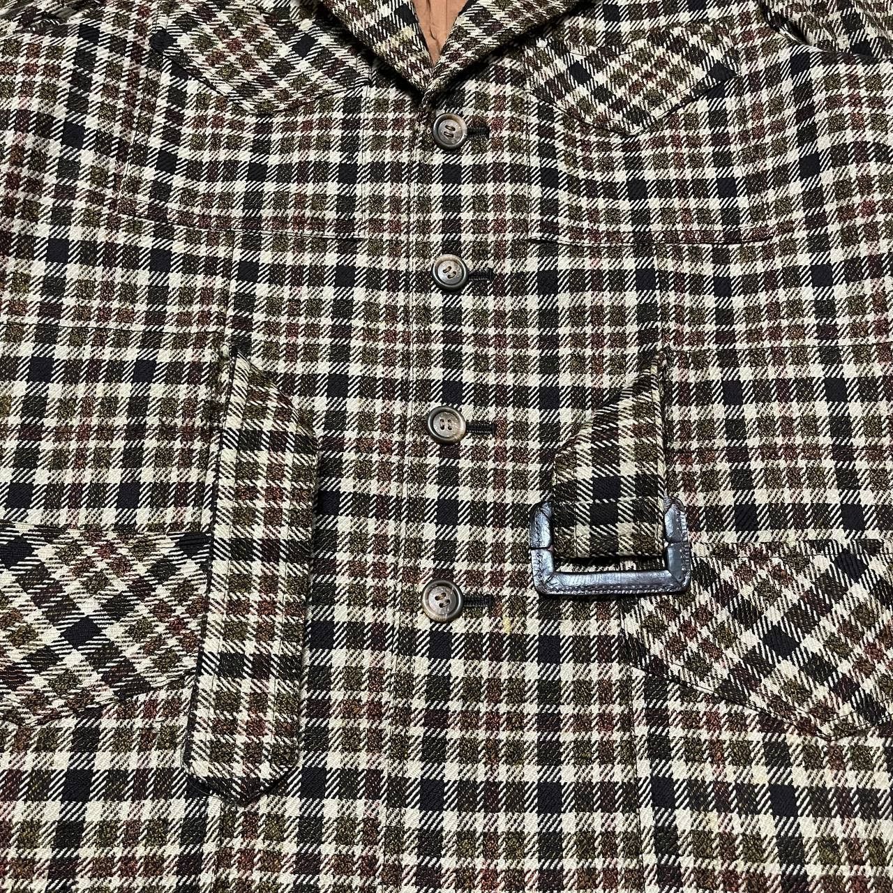 Yves Saint Laurent Vintage YSL Yves Saint Laurent Wool Coat with Buckle Size US M / EU 48-50 / 2 - 11 Thumbnail