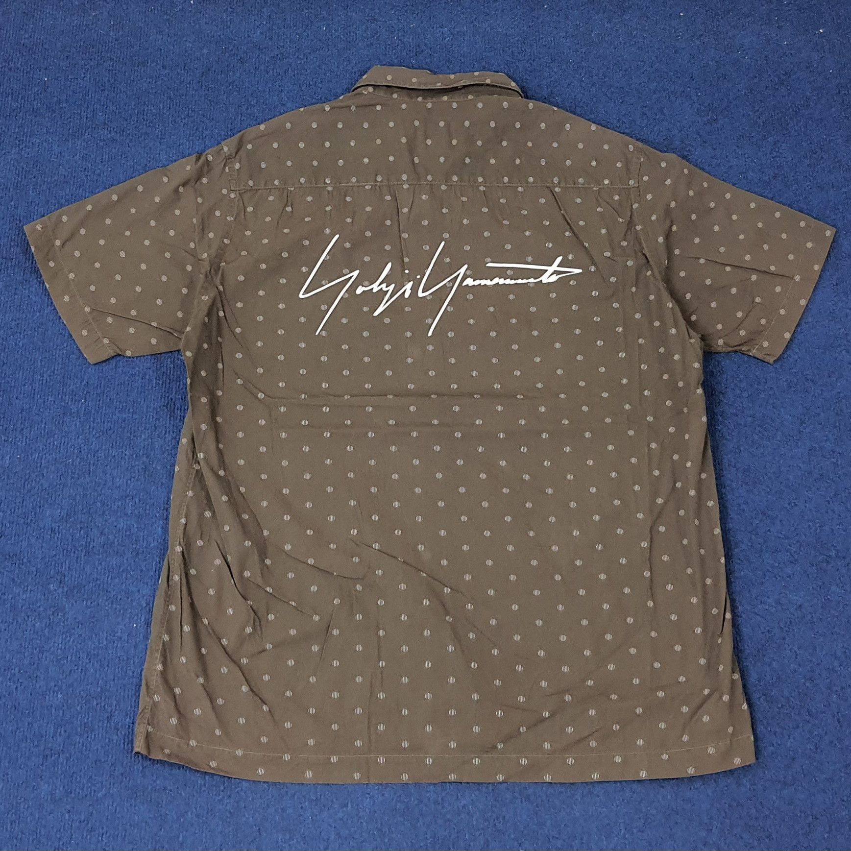 Vintage A.A.R Yohji Custom Logo Button Up Shirt C219N27