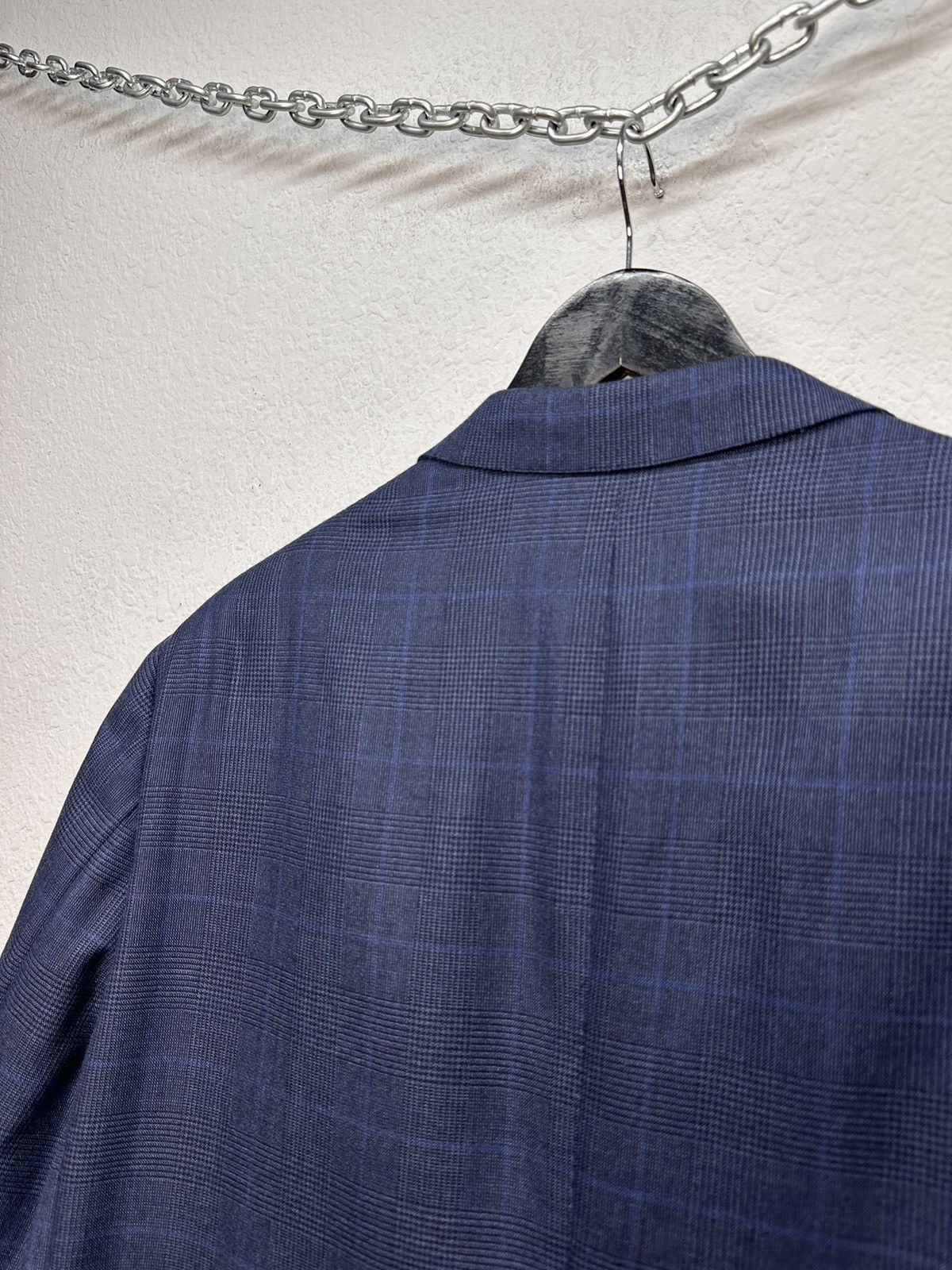 Ermenegildo Zegna Ermenegildo Zegna wool blazer navy LUXURY Italian suit XL Size 48L - 13 Thumbnail