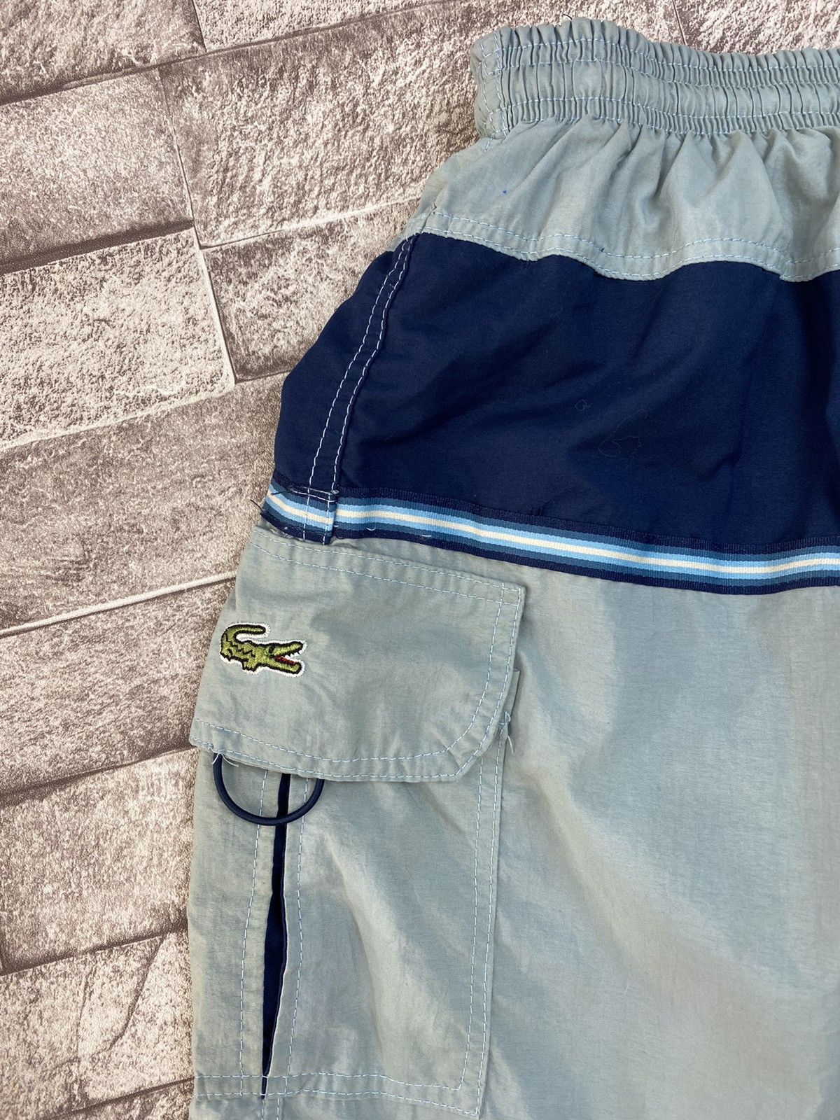 Lacoste × Vintage Rare Hype Vintage Lacoste Shorts Size US 32 / EU 48 - 12 Thumbnail