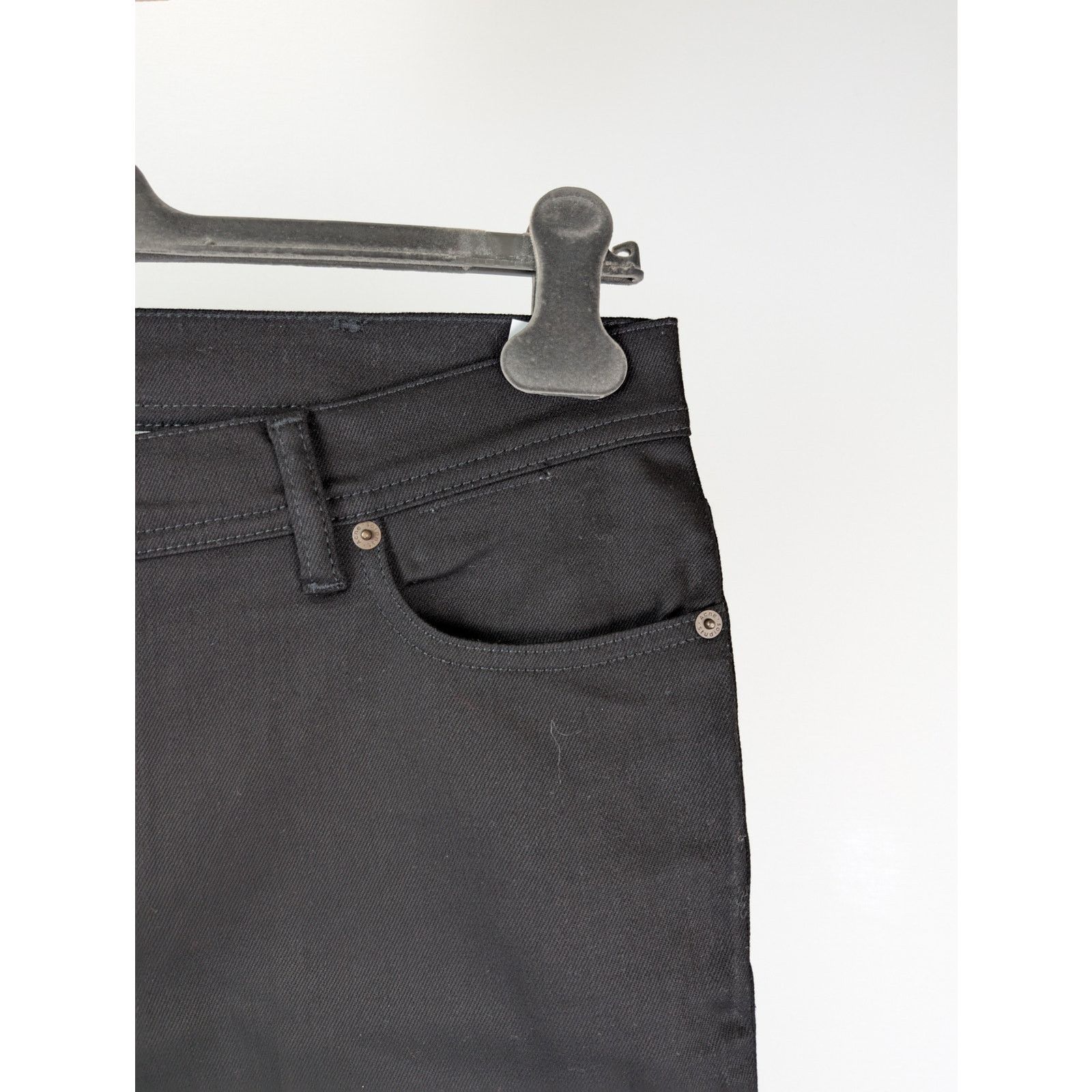 Acne Studios o1rshd1 Denim Jeans Pant in Black 30 x 34 Size US 30 / EU 46 - 5 Thumbnail