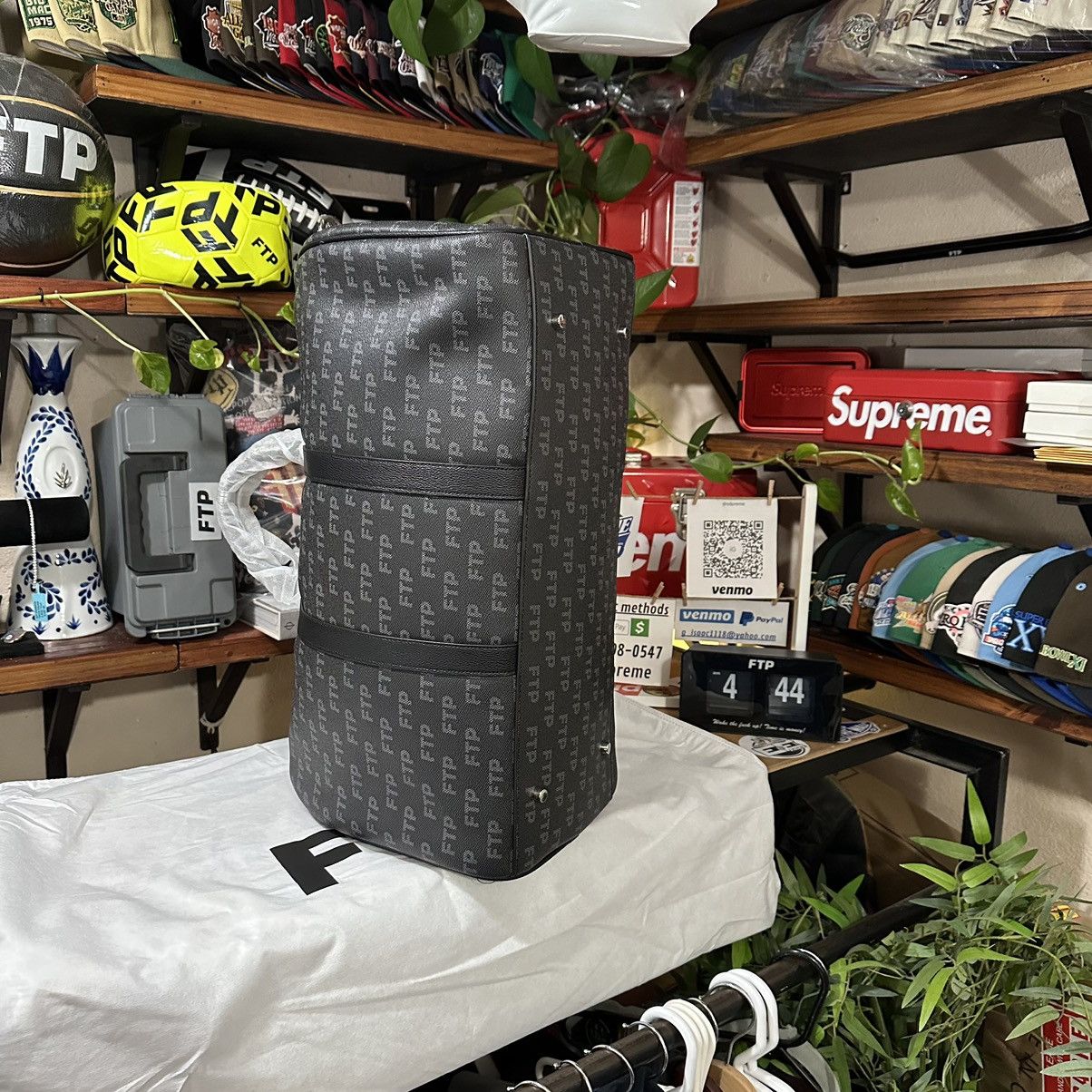 Fuck The Population FTP Damier Duffel bag with strap (black) Size ONE SIZE - 3 Thumbnail