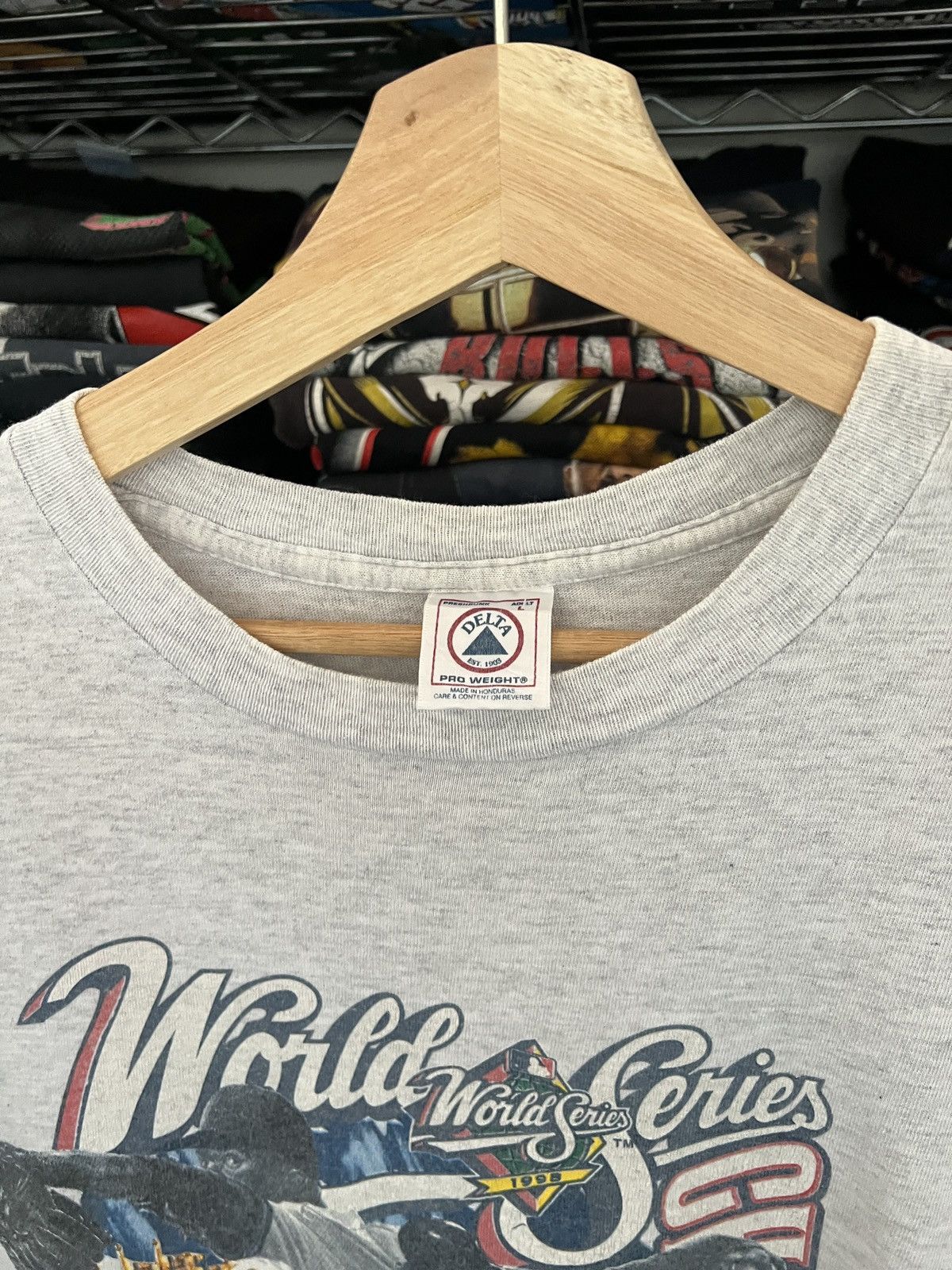 New York Yankees 1998 Yankees MLB World Series Henry Aaron Tee Size US L / EU 52-54 / 3 - 4 Thumbnail
