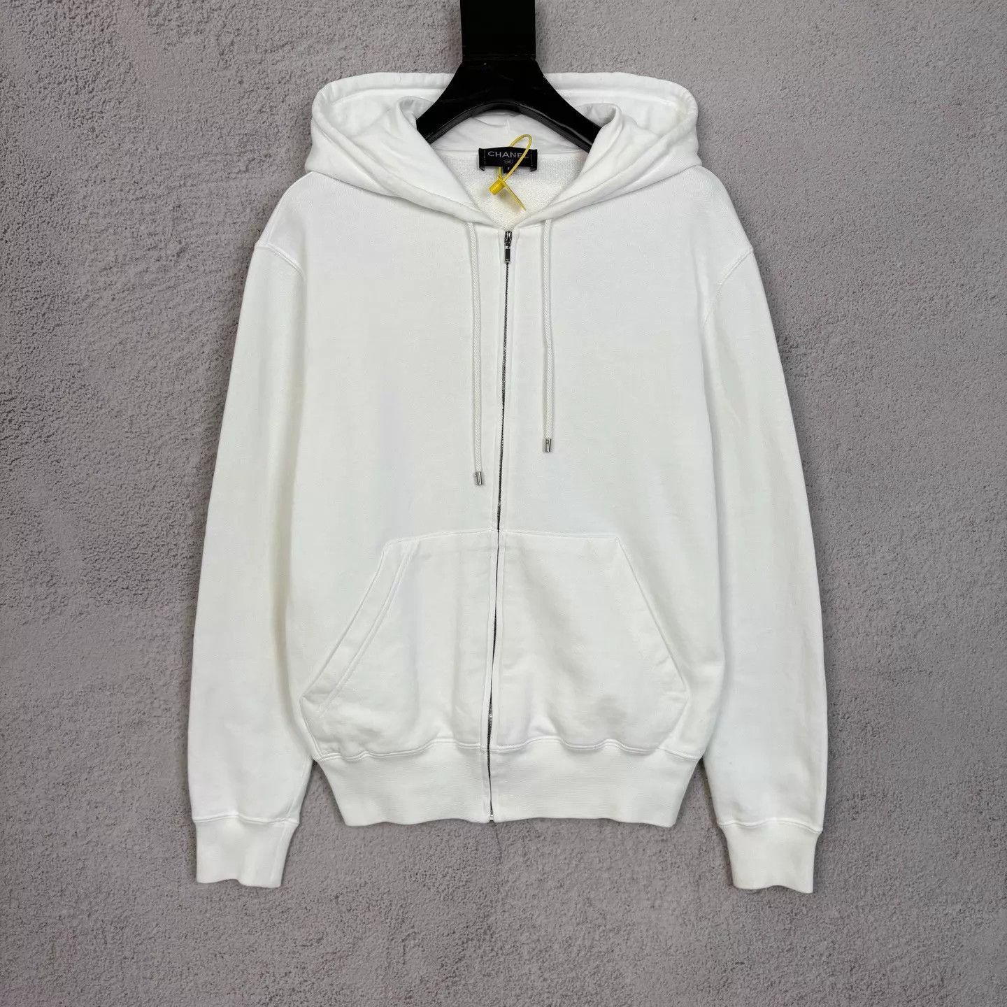 Chanel White Zip-Up Hoodie Size S Size US S / EU 44-46 / 1 - 1 Thumbnail