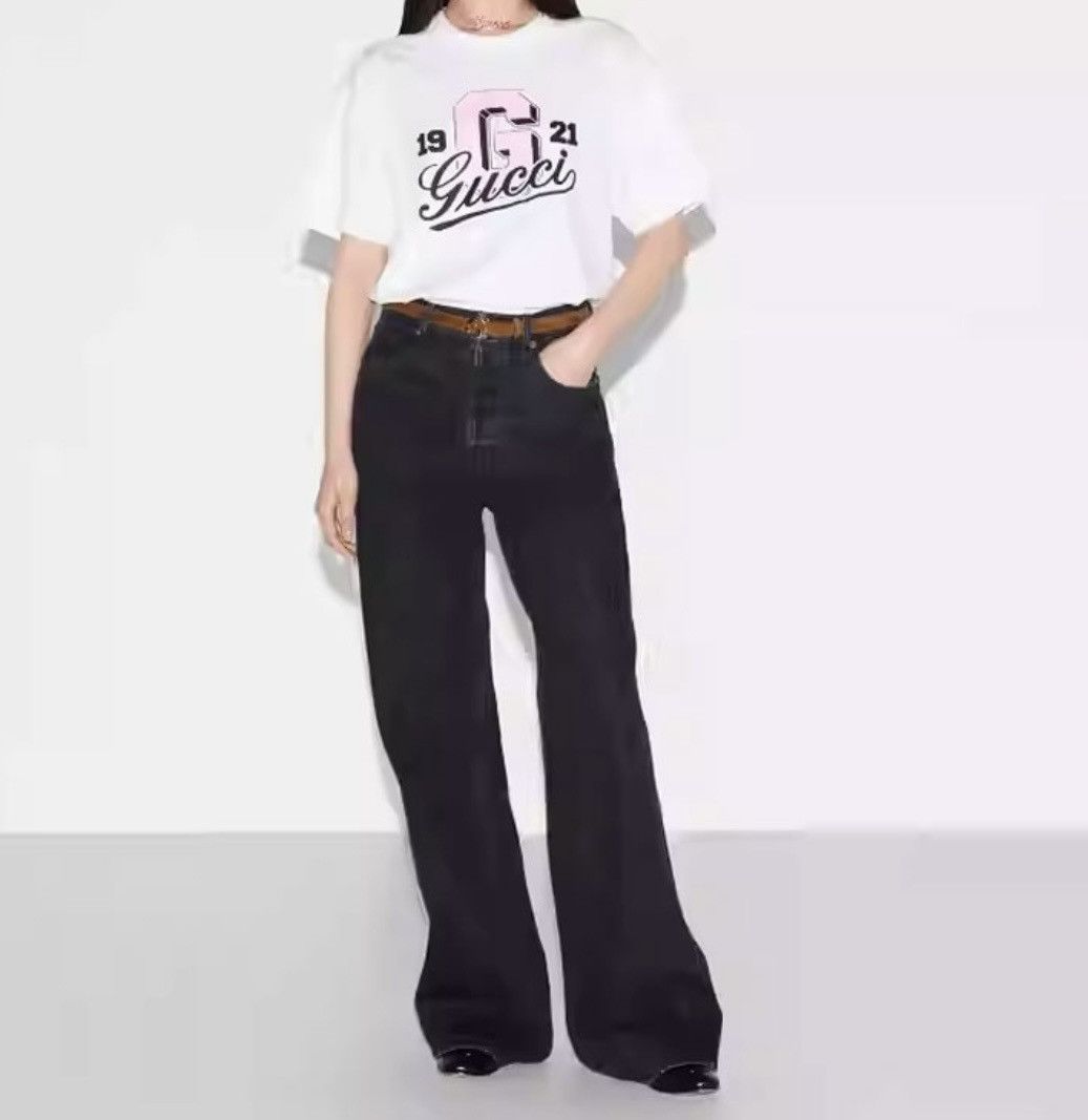 Gucci Gucci 1921 Crewneck Straight Fit T-shirt size S 788093 Size S / US 4 / IT 40 - 4 Thumbnail