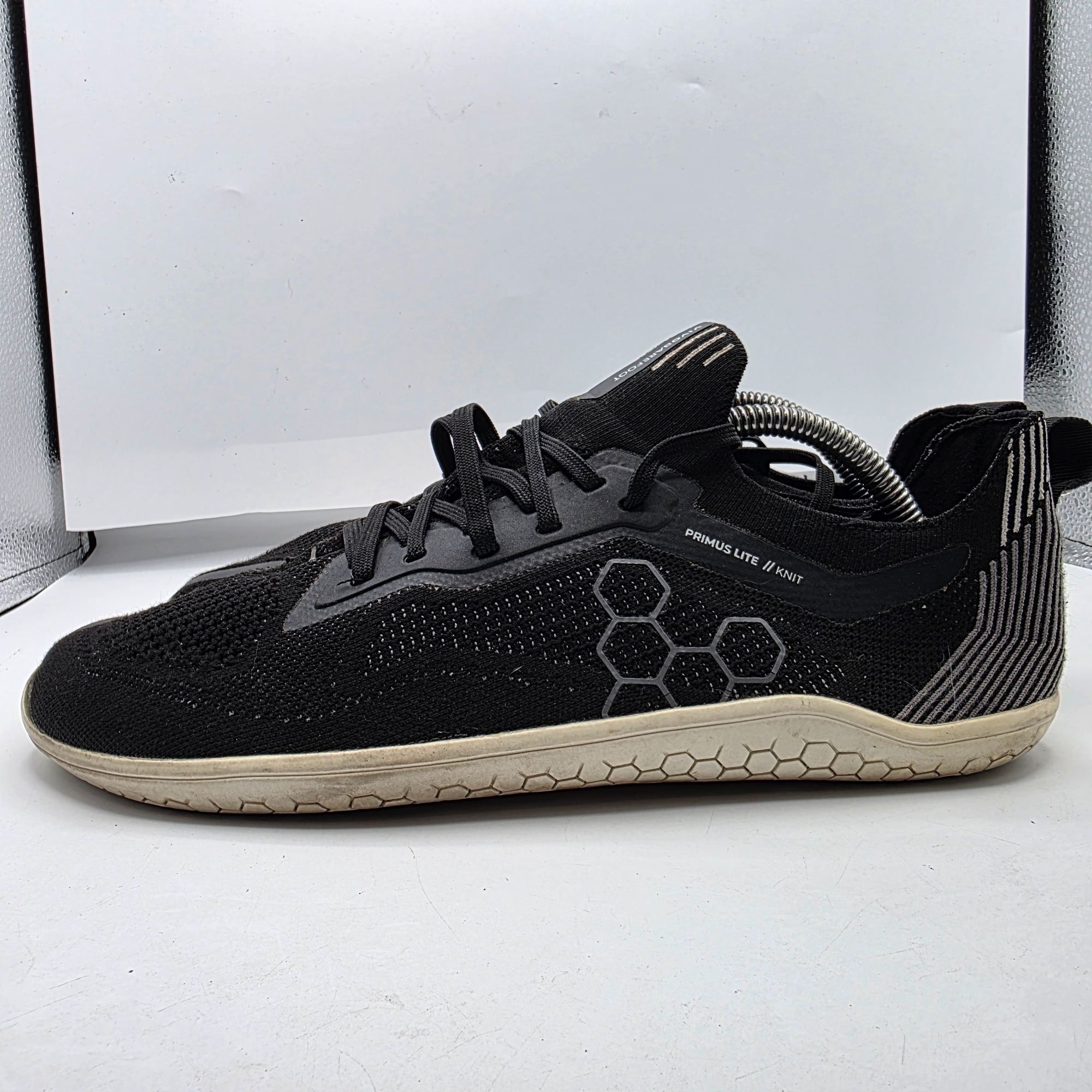 Vivobarefoot Vivobarefoot Primus Lite Knit Mens Size 10 Black Minimalist Size US 10 / EU 43 - 13 Thumbnail