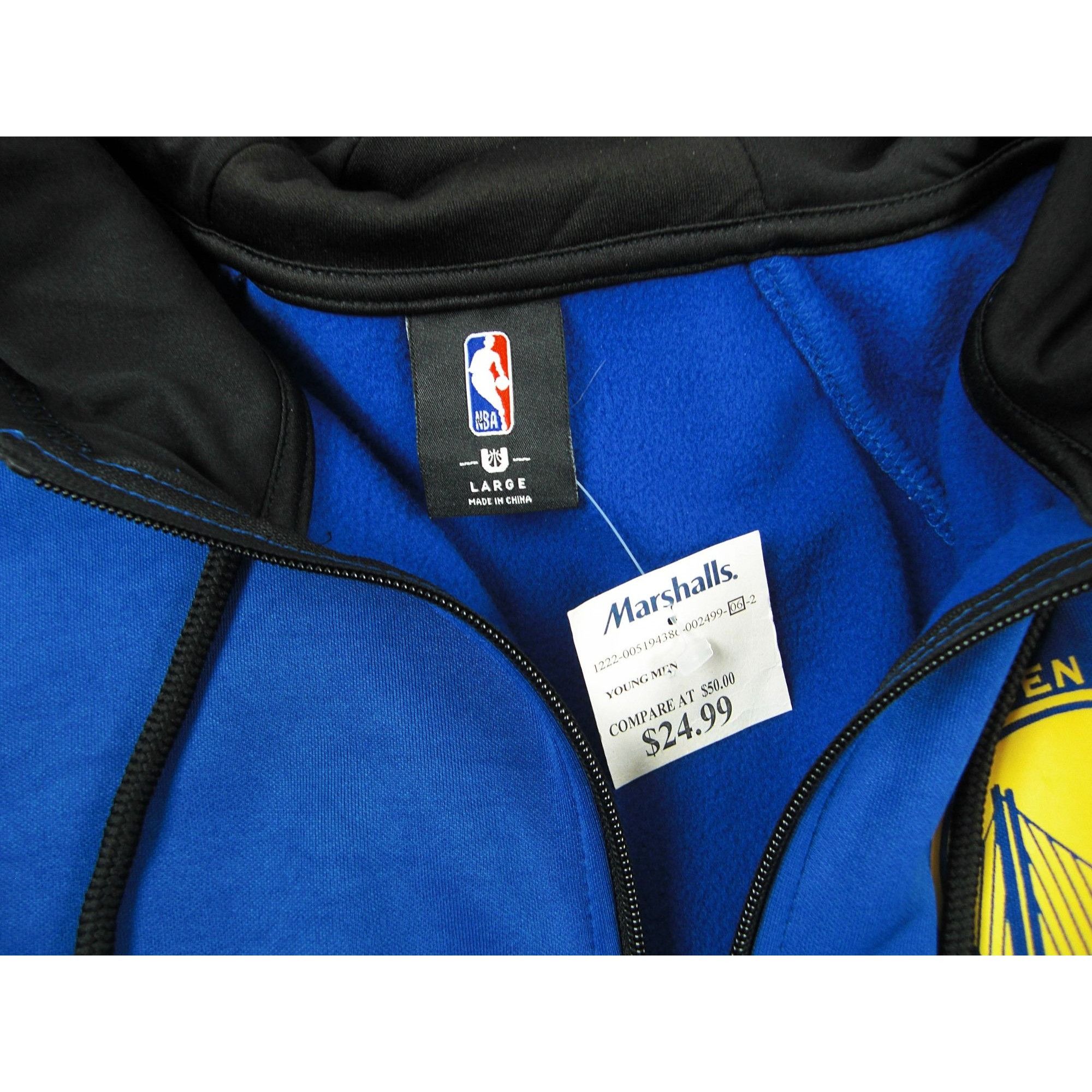 Other Golden State Warriors Blue Hoodie Zip up Mens Size Large Size US L / EU 52-54 / 3 - 4 Thumbnail
