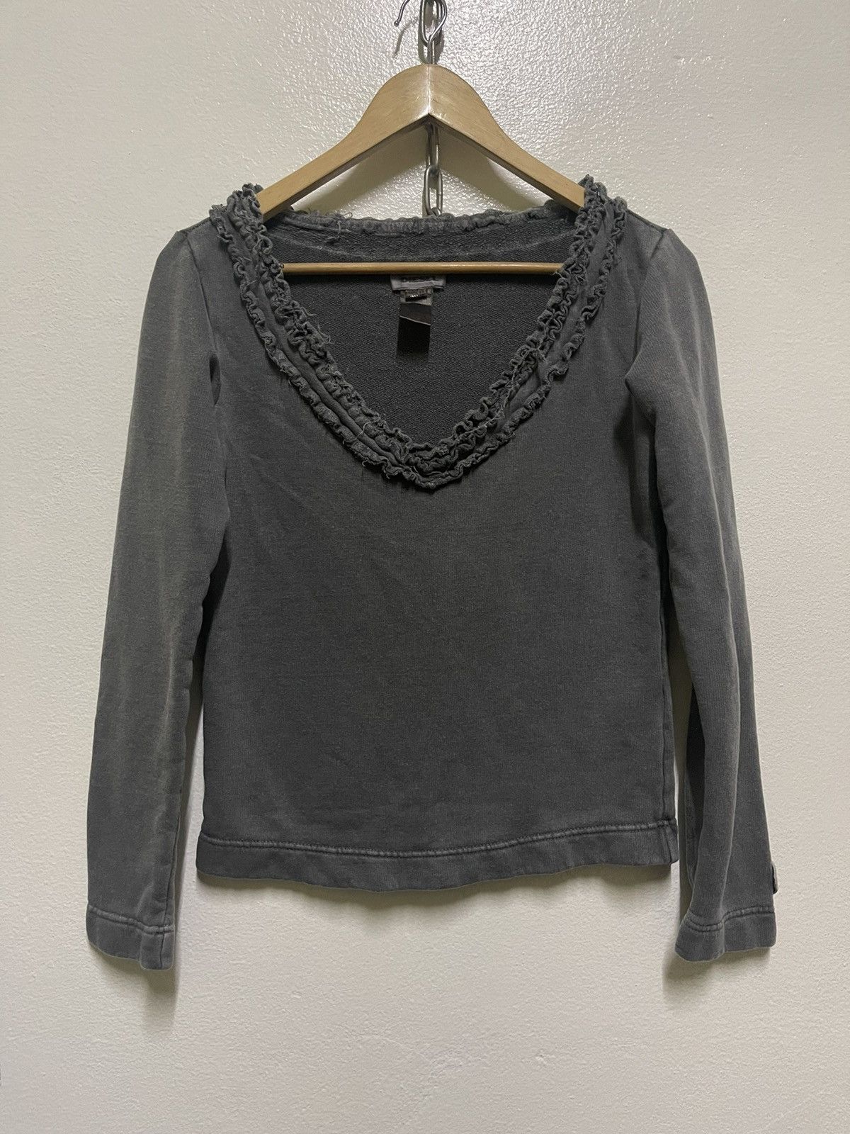 Diesel Diesel Long Sleeve Distressed Faded Size XS / US 0-2 / IT 36-38 - 1 Thumbnail