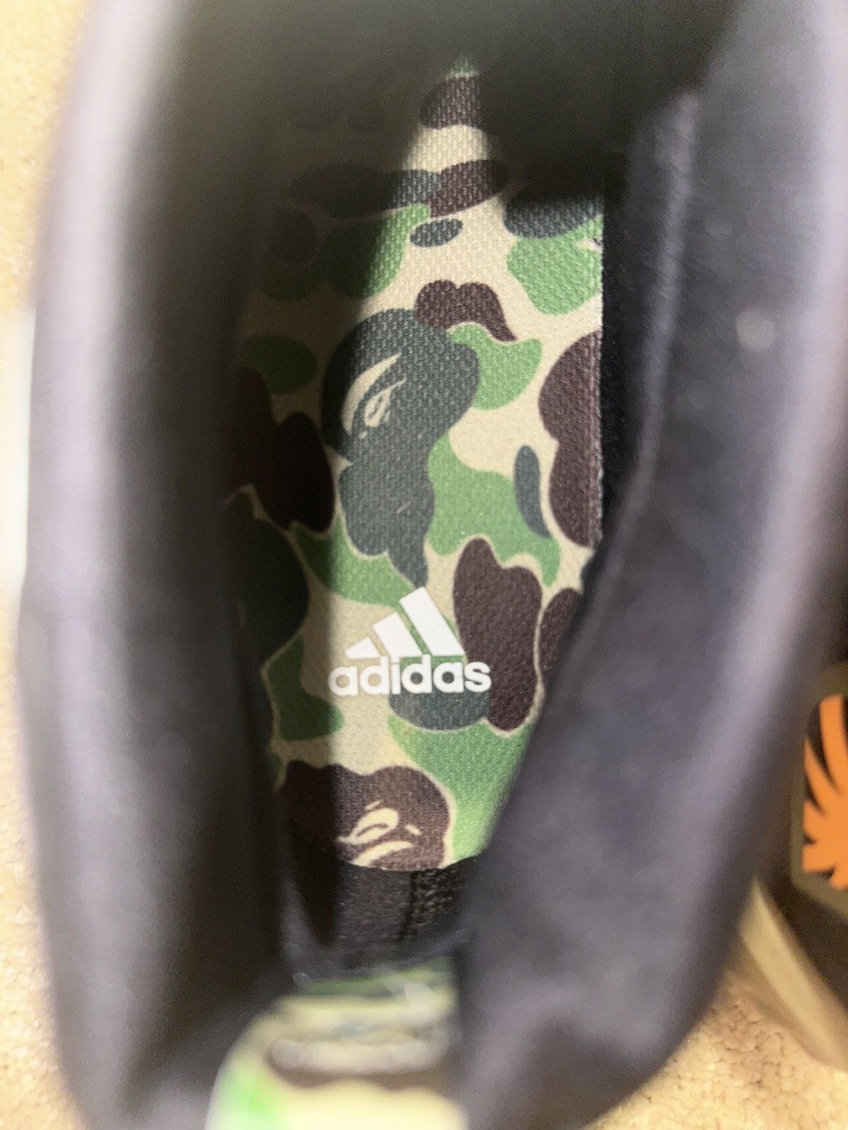 Adidas × Bape Bape x Adidas Dame 4 Bape Camo Size US 12.5 / EU 45-46 - 6 Thumbnail