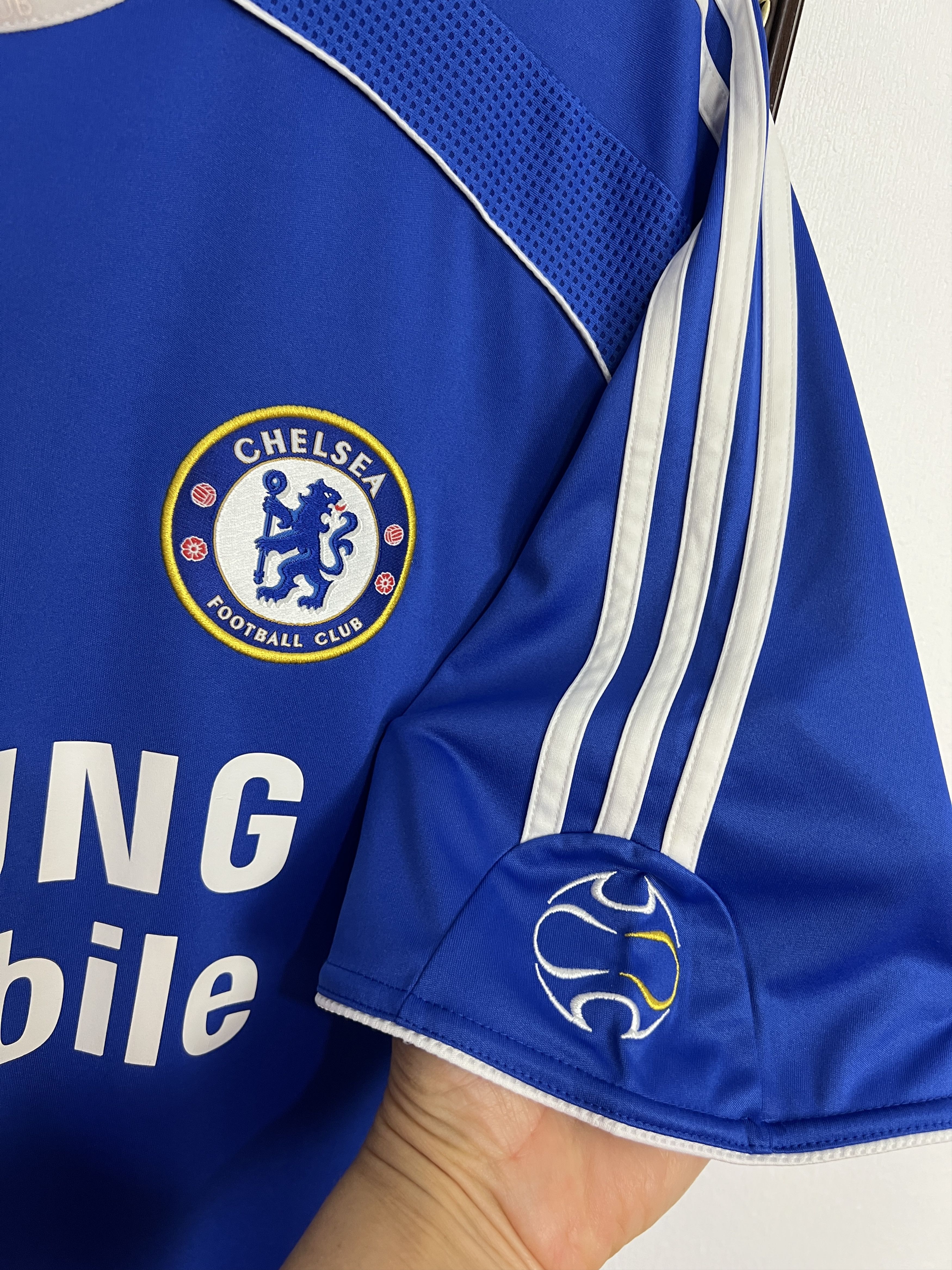 Adidas Chelsea Home football shirt 2006 Soccer Adidas Jersey Trikot Size US XL / EU 56 / 4 - 4 Thumbnail