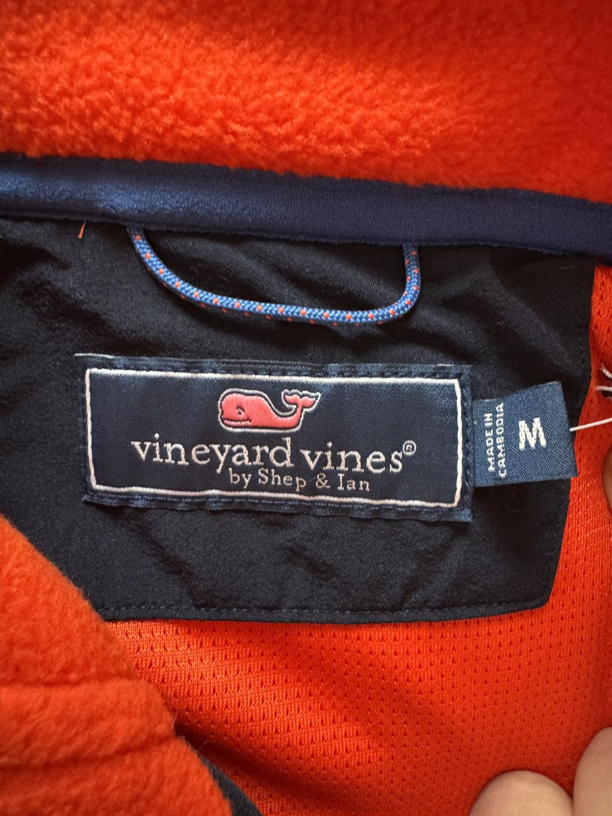 Vineyard Vines Red and Blue quarter button up brand new jacket with tag Size US M / EU 48-50 / 2 - 3 Thumbnail