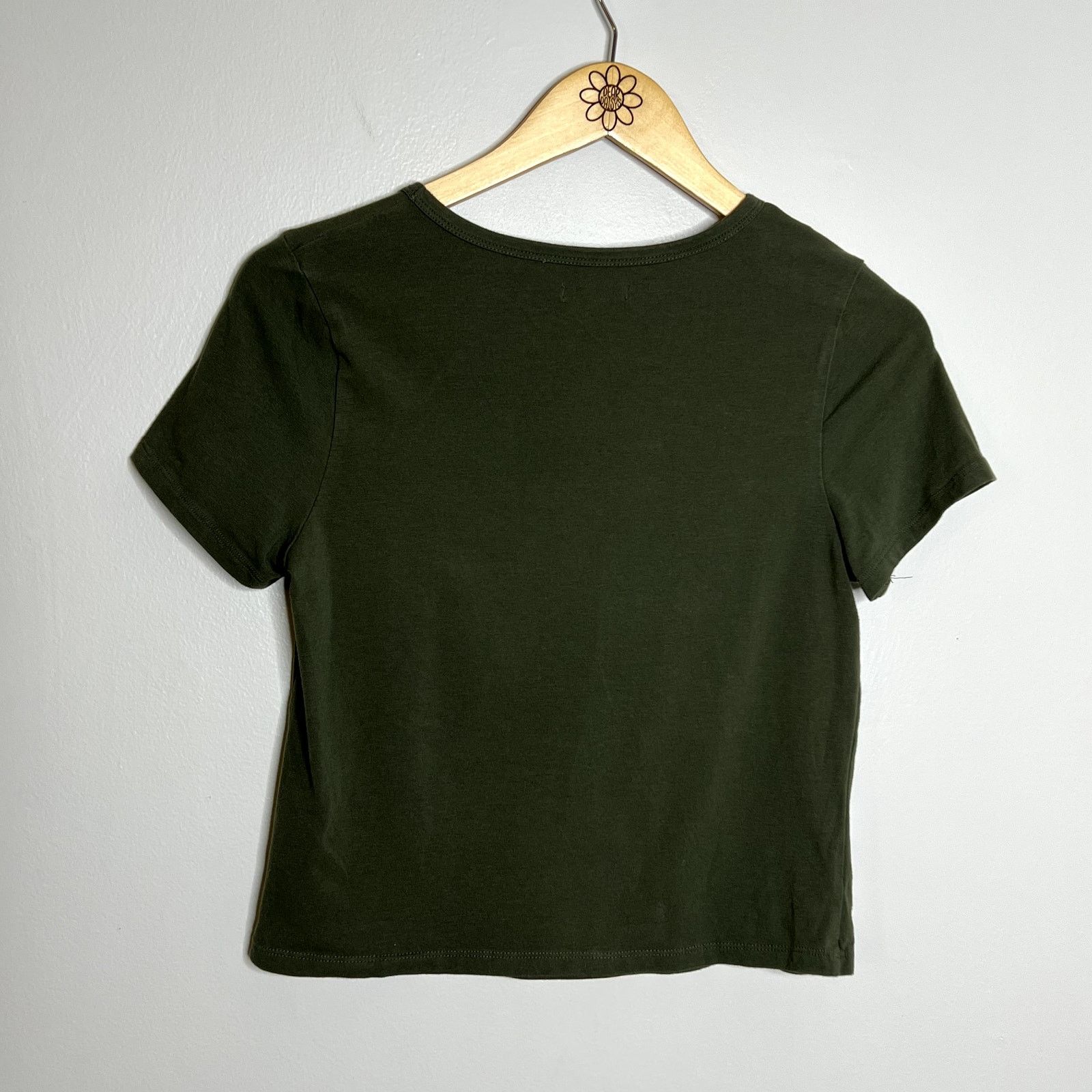 Other Wild Fable Green Short Sleeve Tee Size M / US 6-8 / IT 42-44 - 5 Thumbnail