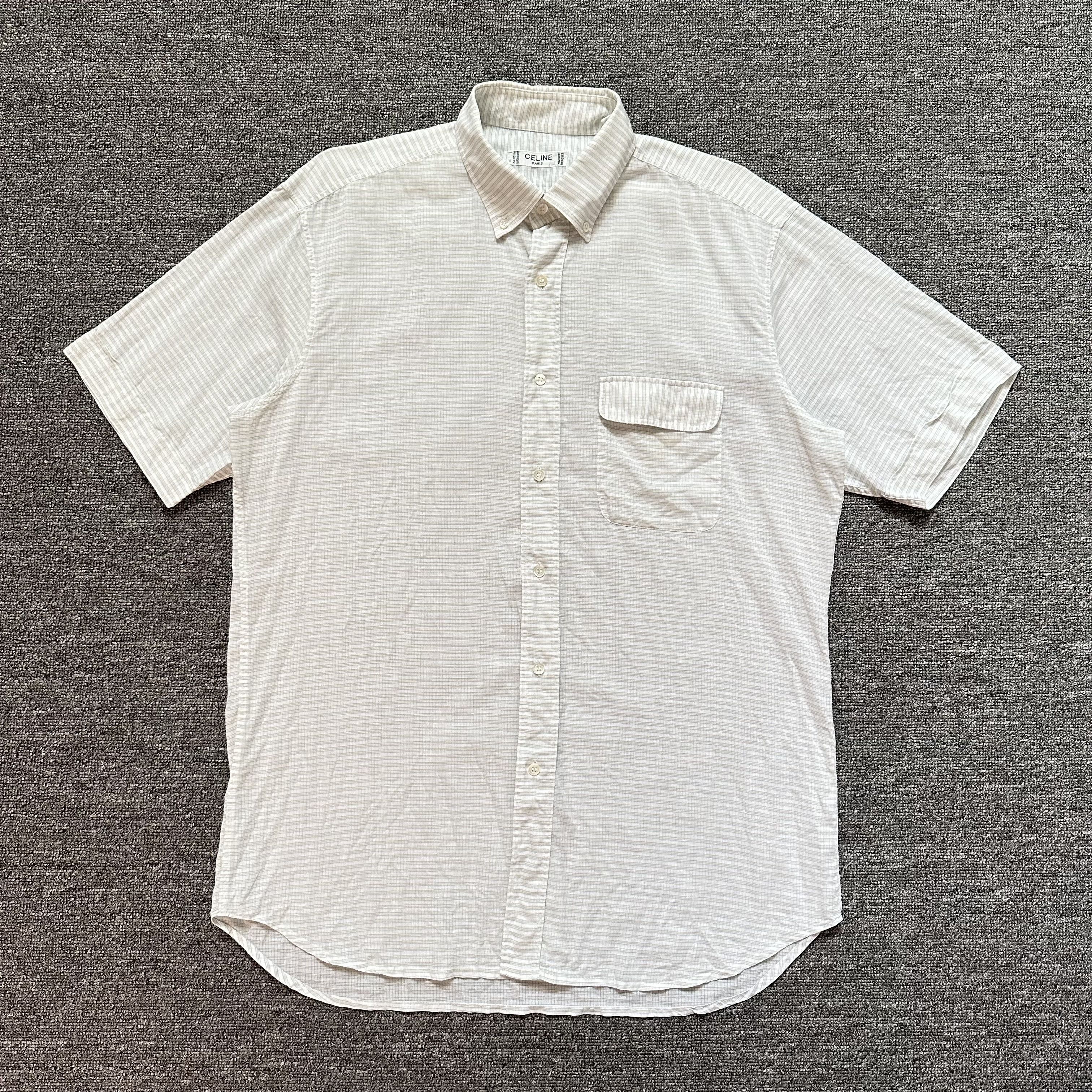 Celine Vintage Celine Button Ups Shirts Size US M / EU 48-50 / 2 - 1 Thumbnail
