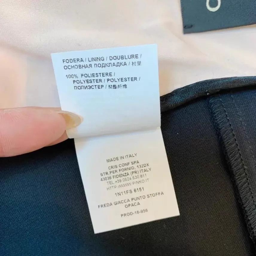 Pinko PINKO one-shoulder pre-owned jacket Size S / US 4 / IT 40 - 3 Thumbnail
