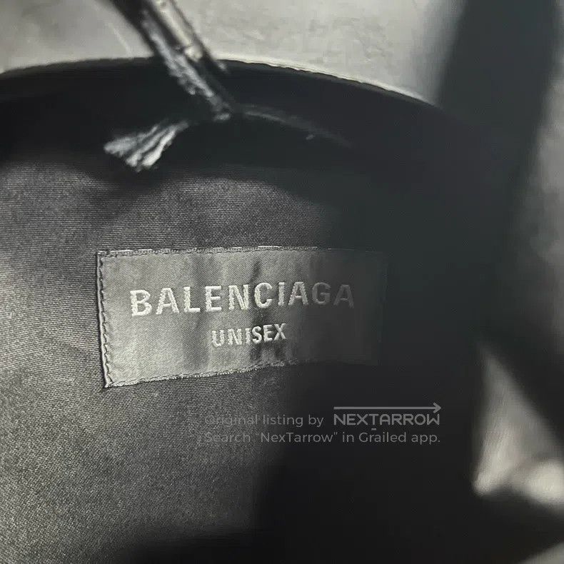 Balenciaga Balenciaga Black Letter Logo Pattern Printed Collar Size US S / EU 44-46 / 1 - 2 Thumbnail