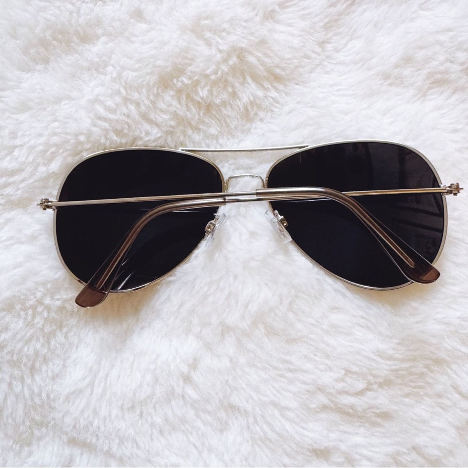 Other Clara Silver Classic Aviator Sunglasses Size ONE SIZE - 11 Thumbnail