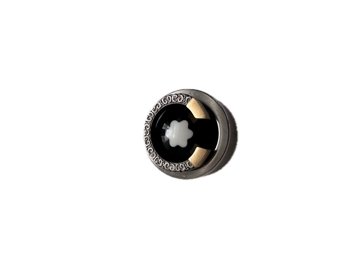 Maison Margiela Maison Margiela Silver and Gold Engraved ring Size ONE SIZE - 1 Thumbnail