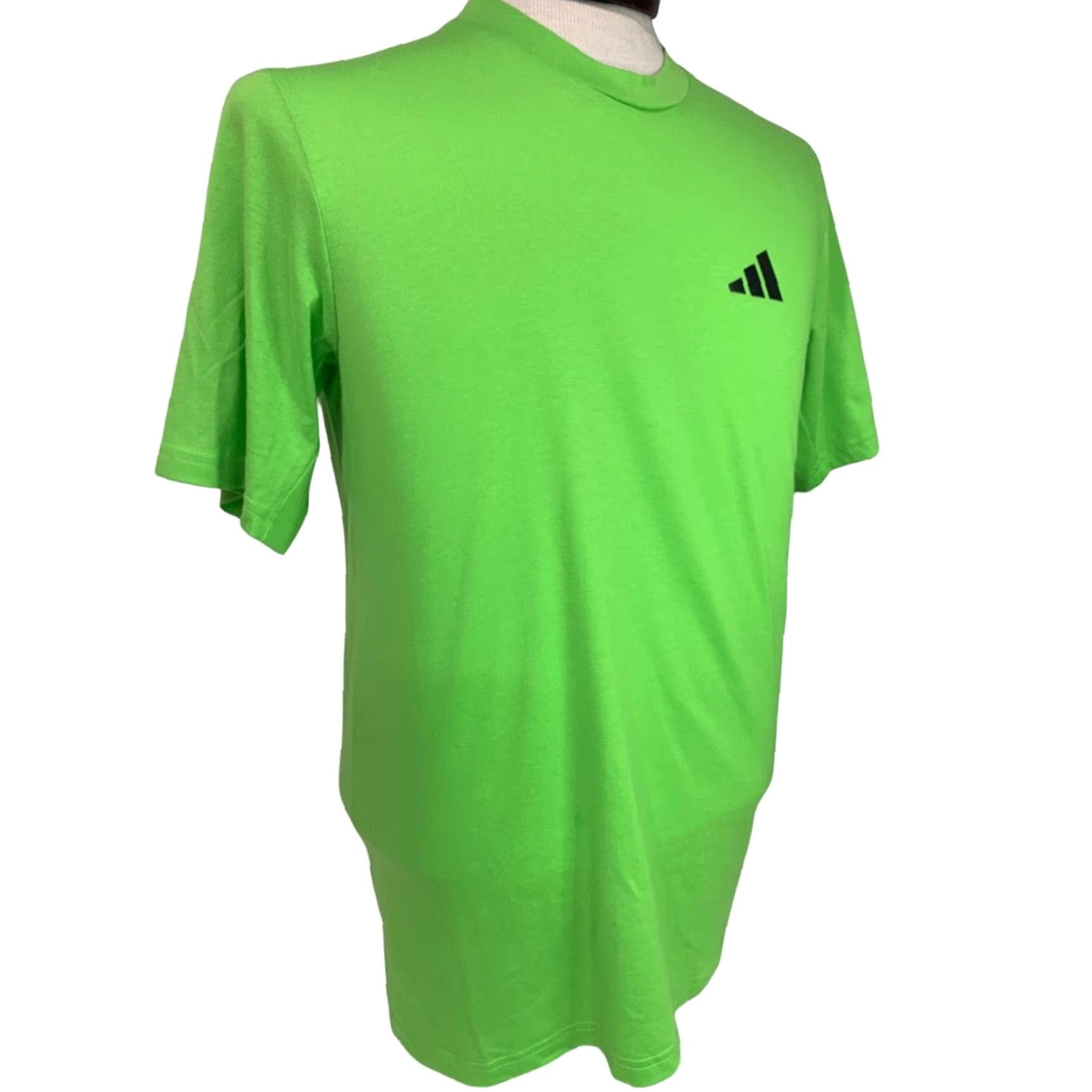 Adidas Adidas T-Shirt Mens Small Short Sleeve Lucid Lime Green IM4249 Size US S / EU 44-46 / 1 - 5 Thumbnail