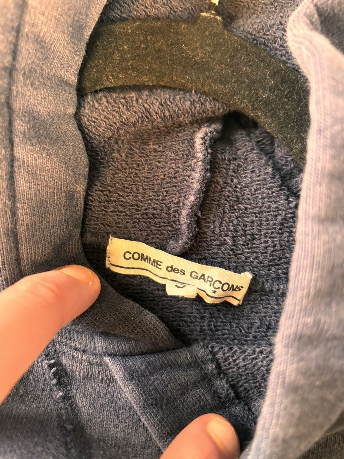 Comme des Garcons Comme Des Garçons Cropped Hoodie Size US S / EU 44-46 / 1 - 2 Thumbnail