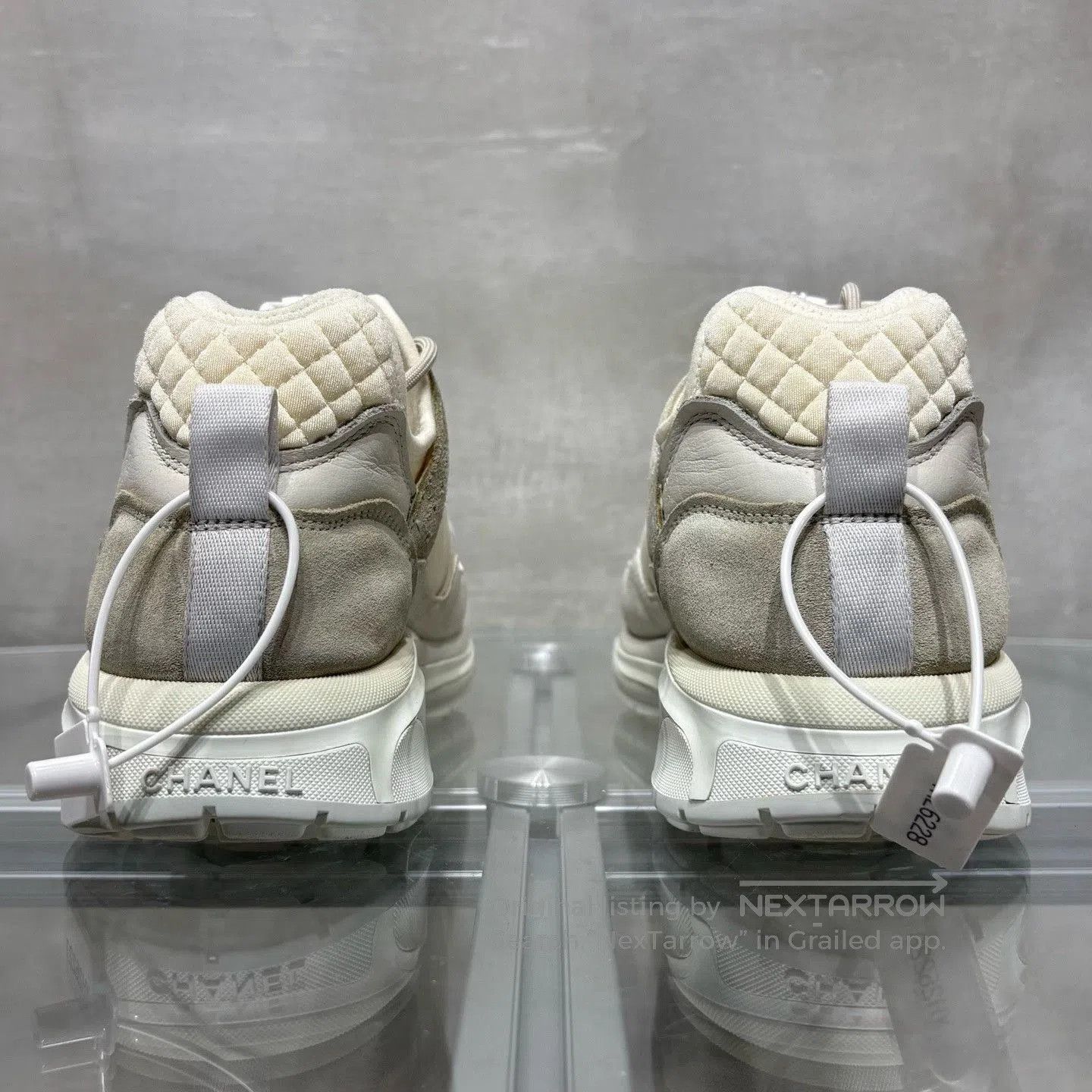 Chanel Chanel Double C Beige Sports Casual Shoes. Size US 8 / EU 41 - 6 Thumbnail