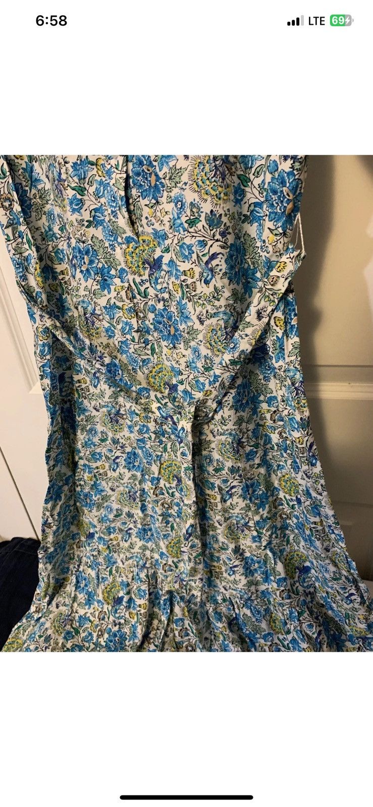 Loft Loft womens sz XSP maxi dress petite blue green Size XS / US 0-2 / IT 36-38 - 8 Thumbnail
