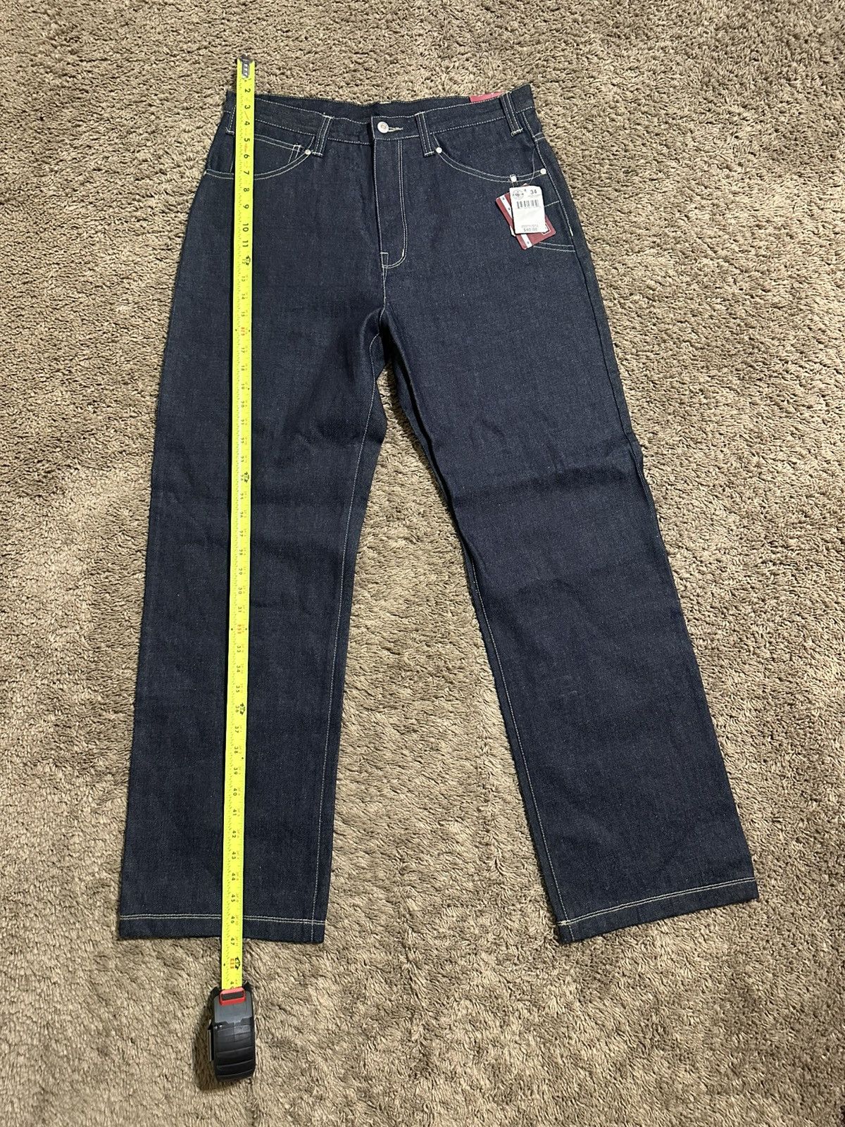 Nike Vintage Def Jam University “triple denim” pants 34x33 Size US 34 / EU 50 - 11 Thumbnail