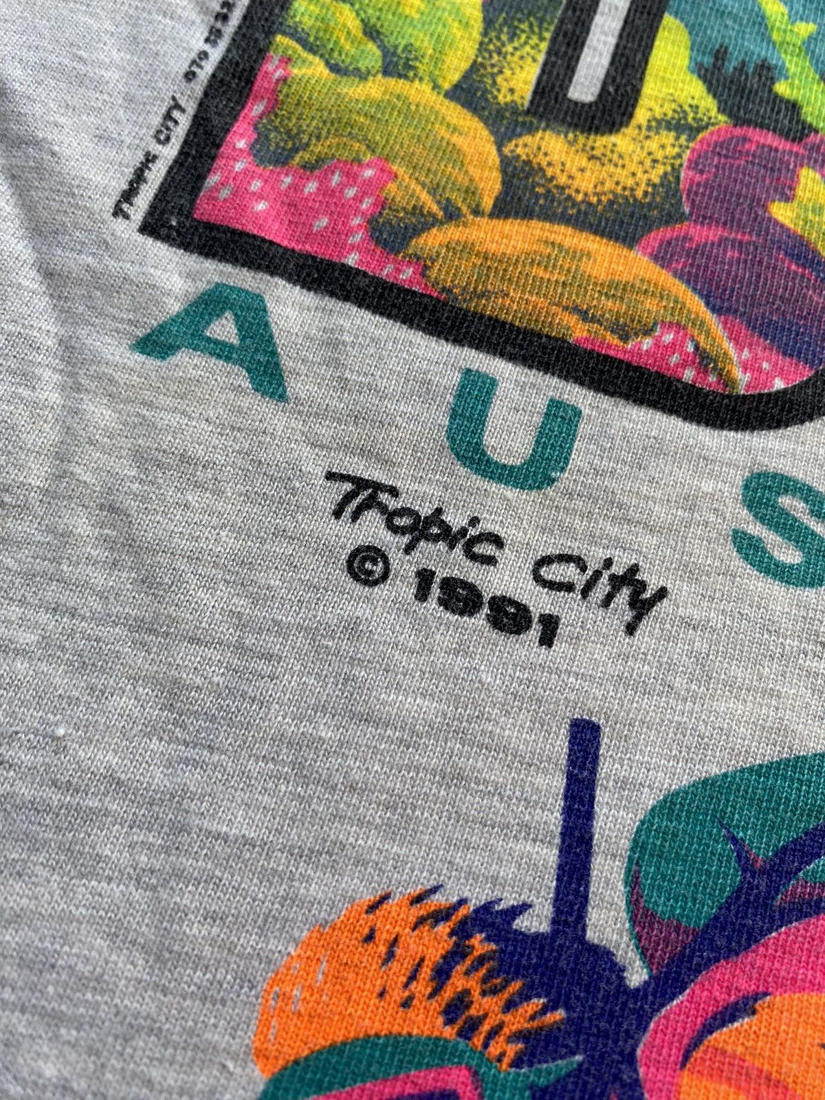 Other 🔥1991 Tropic City australia dive barrier reef cairns tee Size US XL / EU 56 / 4 - 5 Thumbnail
