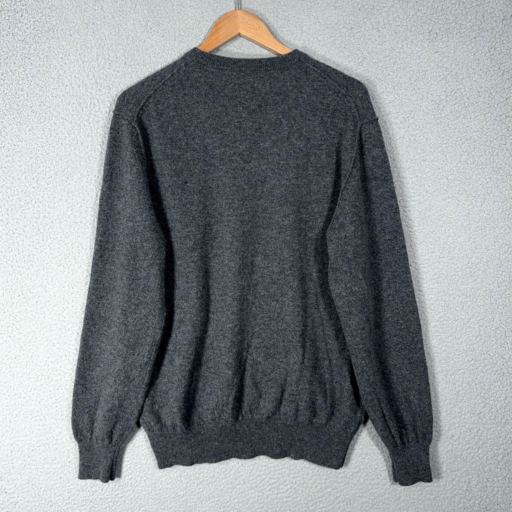Hartford Hartford Mens 2XL Gray Wool Cashmere Crewneck Knit Pullover Sweater Size US XXL / EU 58 / 5 - 3 Thumbnail