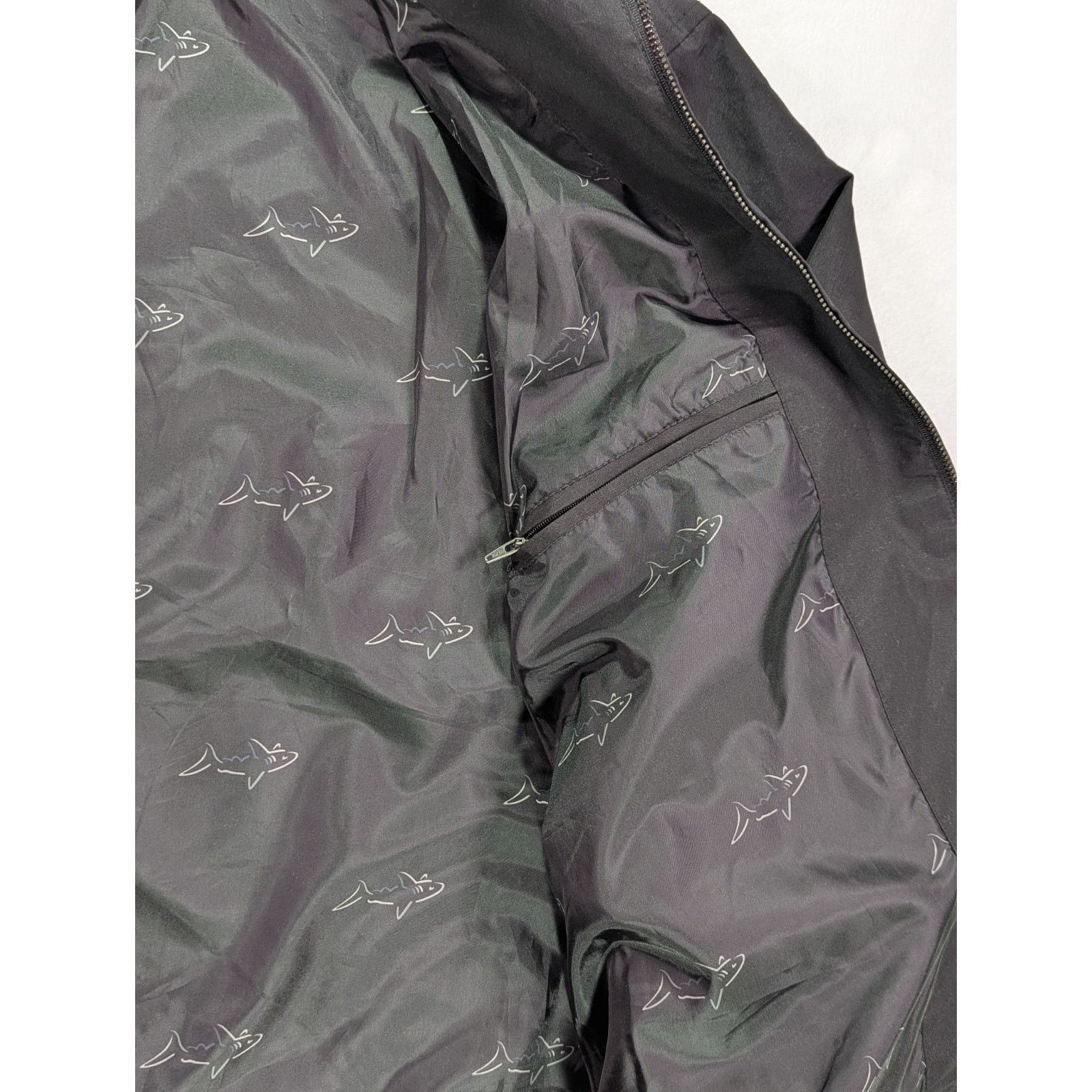 Greg Norman Sz Large Black Light Weight Golf Jacket Vintage EUC Size US L / EU 52-54 / 3 - 8 Thumbnail