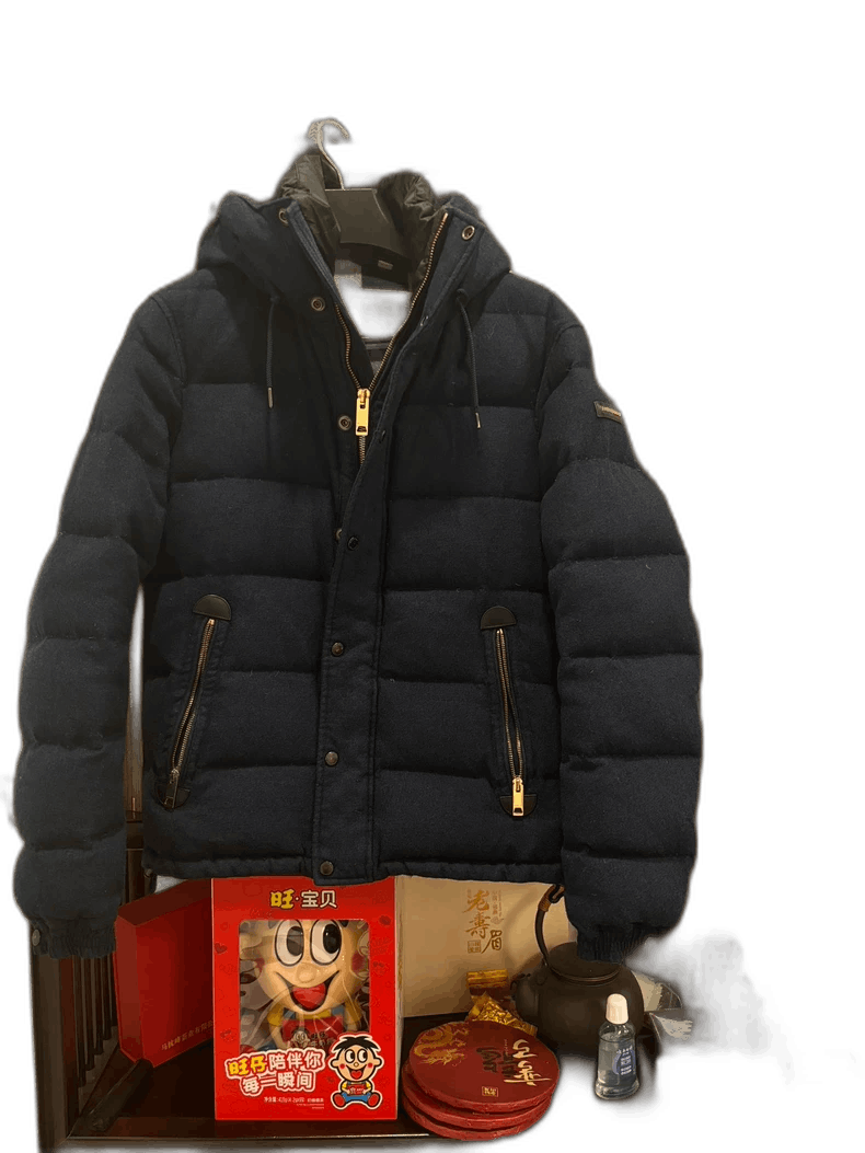 Burberry Burberry Brit Wool Down Jacket Size S Size US S / EU 44-46 / 1 - 1 Thumbnail