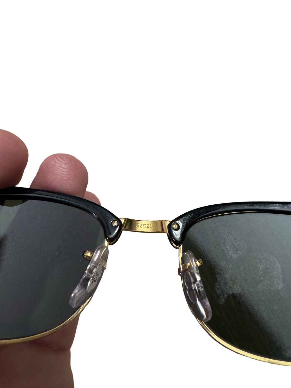 RayBan 🔥 RayBan RB3916 Clubmaster Square Legend Gold Sunglasses Size ONE SIZE - 10 Thumbnail