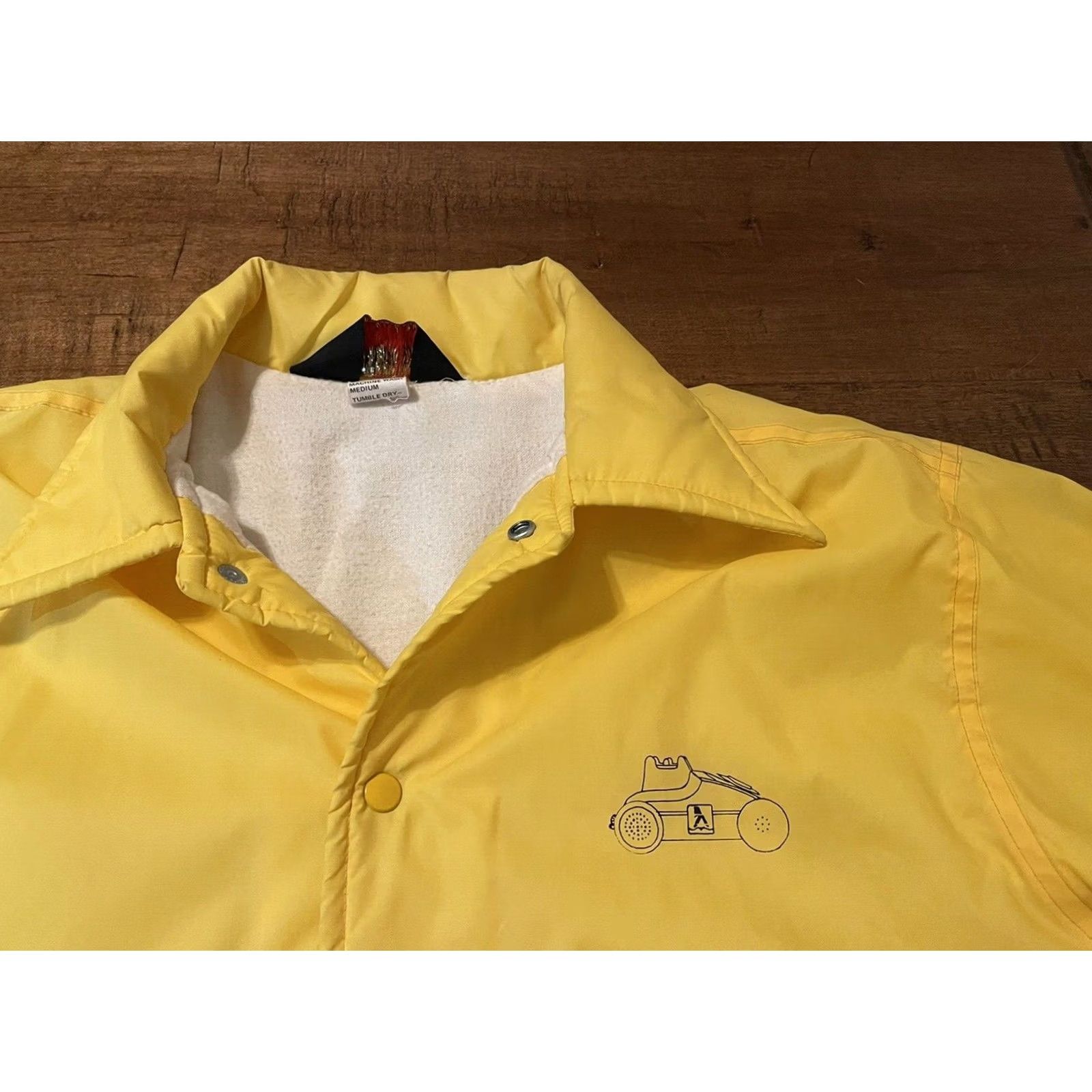 Dunbrooke VINTAGE Yellow Pages Phone Book Jacket Men's Small Lined Snap Button Made in USA Size US S / EU 44-46 / 1 - 2 Thumbnail