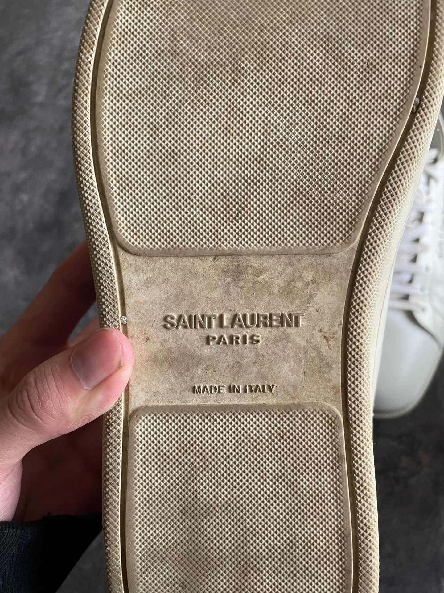 Other saint laurent white low-top sneakers with studs. Size US 10 / EU 43 - 8 Thumbnail