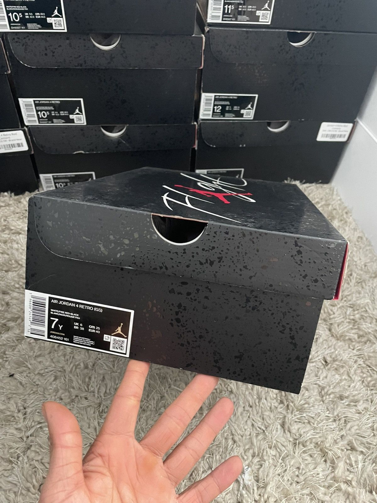 Jordan Brand Jordan 4 Red Cement Size US 7 / EU 40 - 9 Thumbnail
