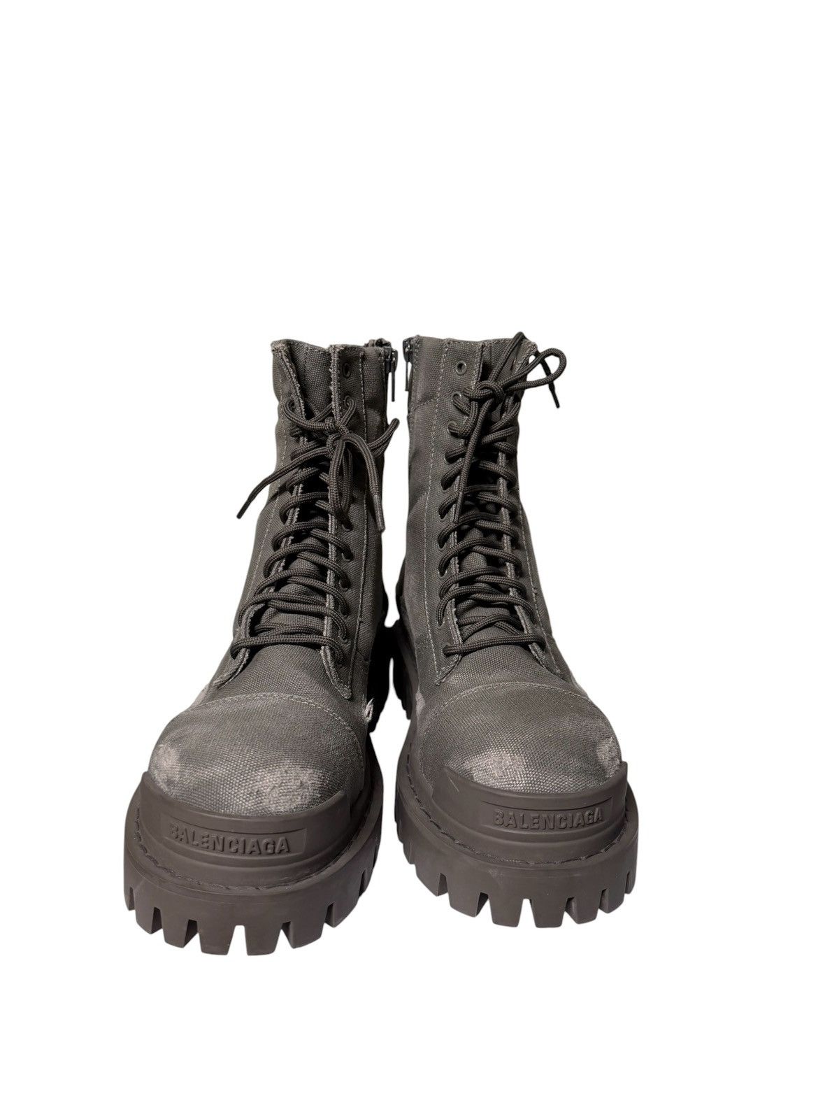 Balenciaga Balenciaga Strike Green Boot Sneaker Combat Size US 7.5 / EU 40-41 - 4 Thumbnail