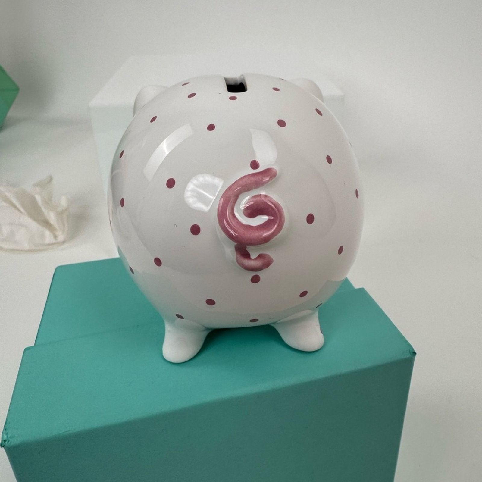 Tiffany & Co. Tiffany & Co.Piggy Bank, NIB, original key and lock Size ONE SIZE - 7 Thumbnail