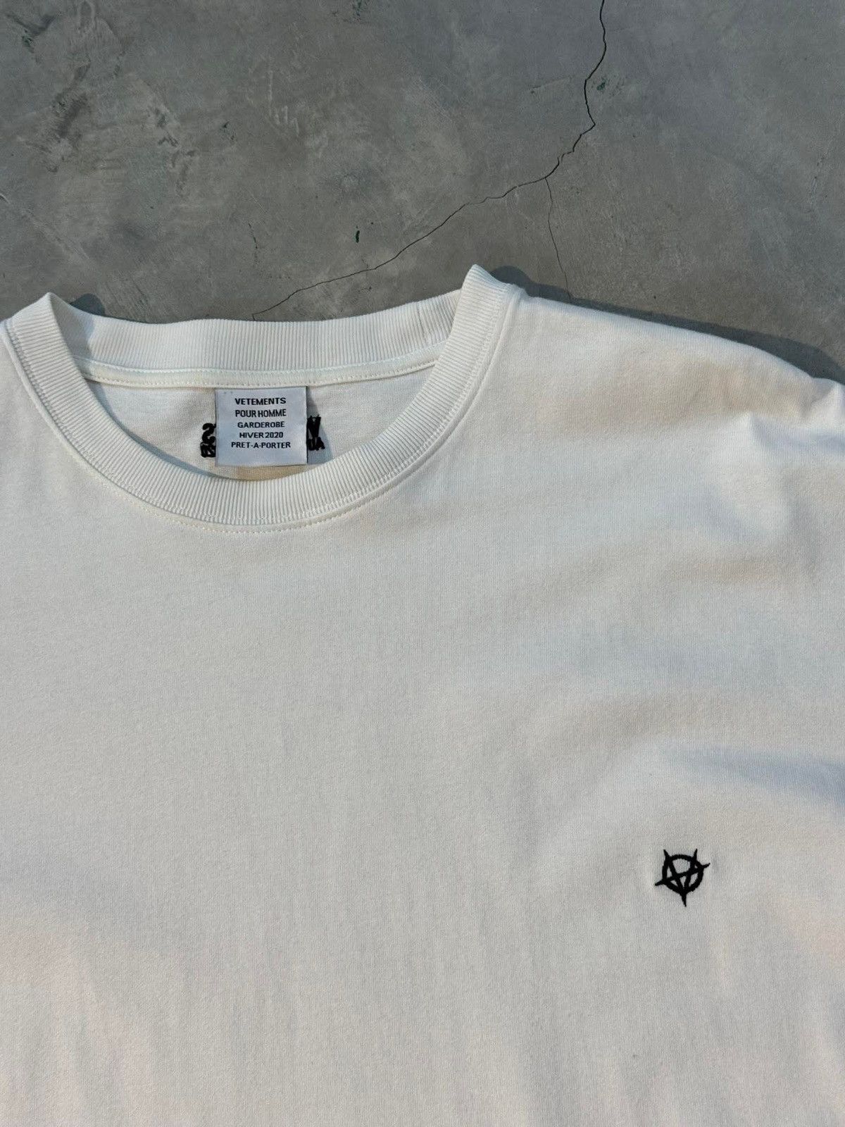 Vetements Vetements “Anarchy” Oversized tee Size US S / EU 44-46 / 1 - 3 Thumbnail